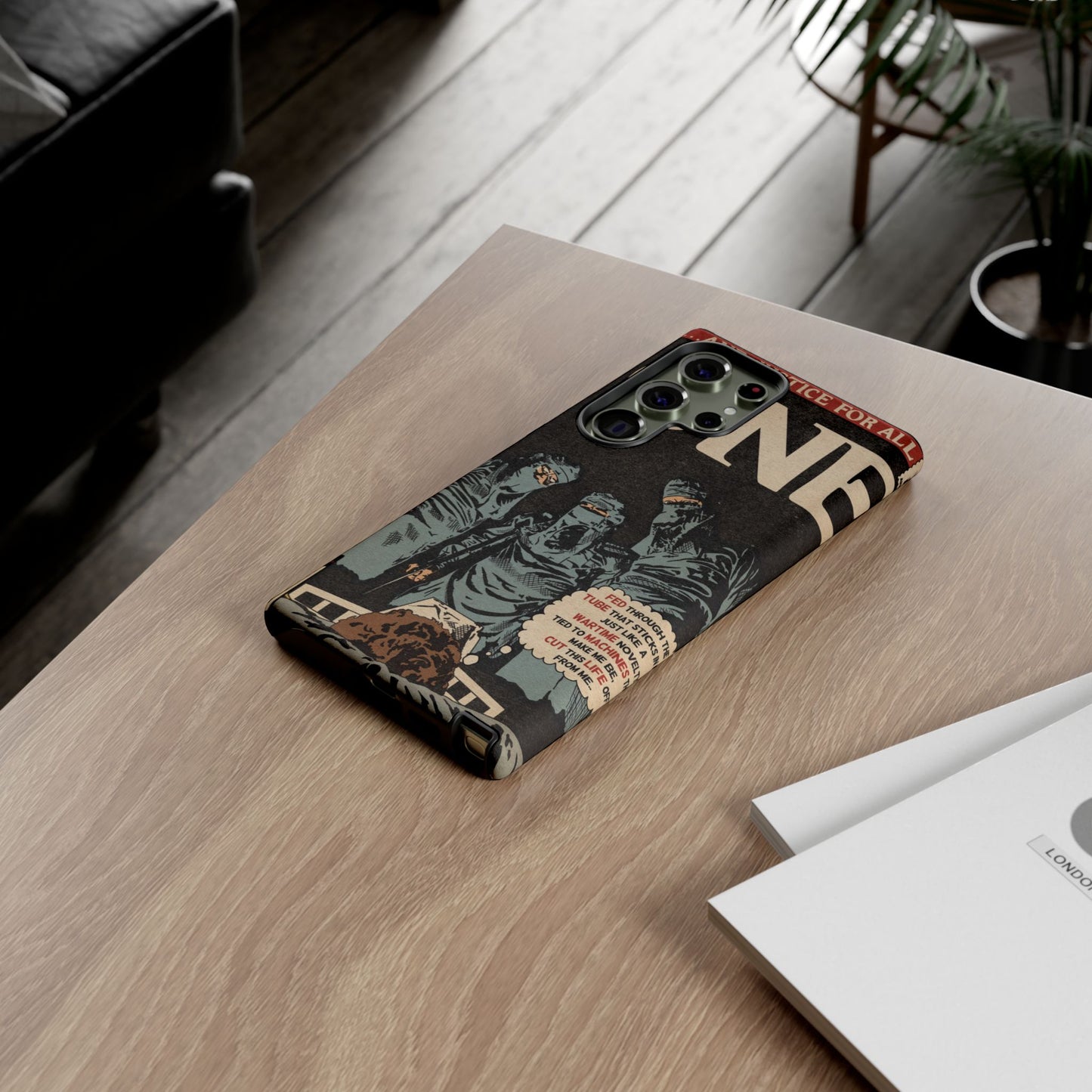 Metallica- One - Johnny Got His Gun Comic Book Art - Tough Phone Cases