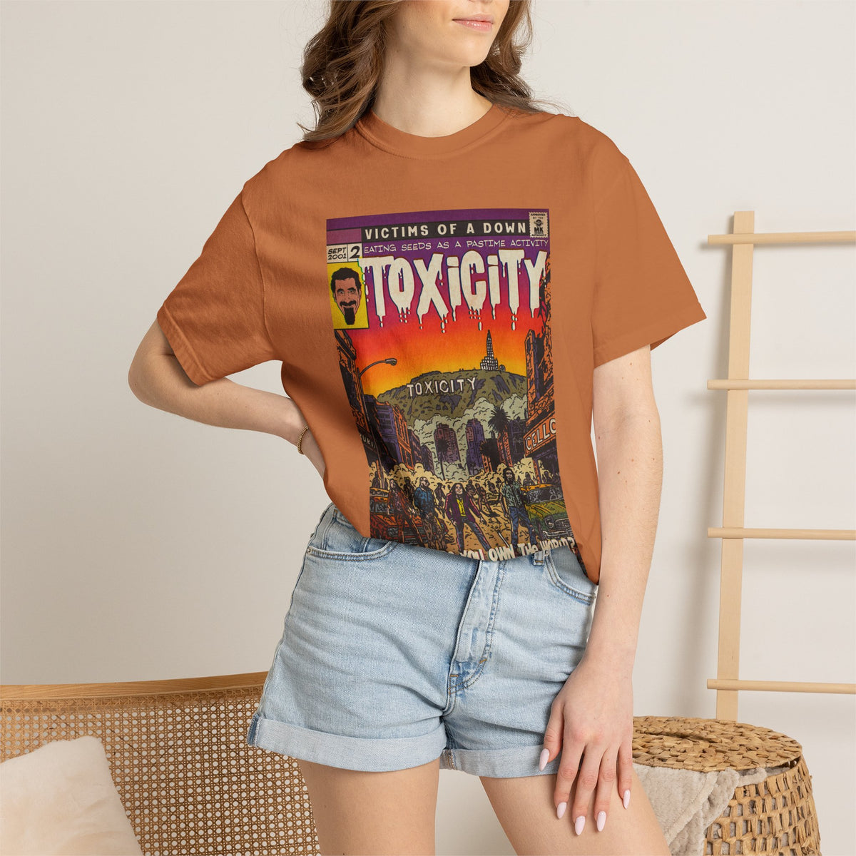 Toxicity - Unisex Comfort Colors T-shirt