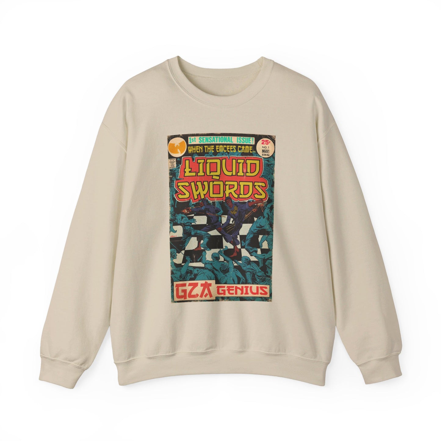 GZA/Genius - Liquid Swords - Unisex Heavy Blend™ Crewneck Sweatshirt