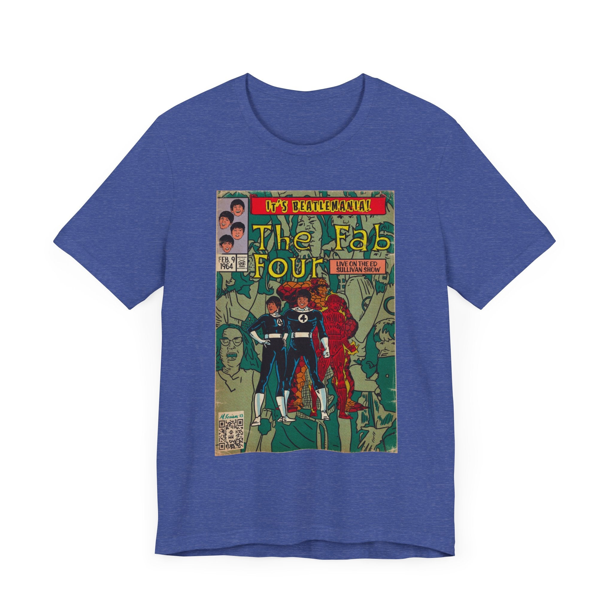 Beatlemania -  Unisex Jersey Short Sleeve Tee