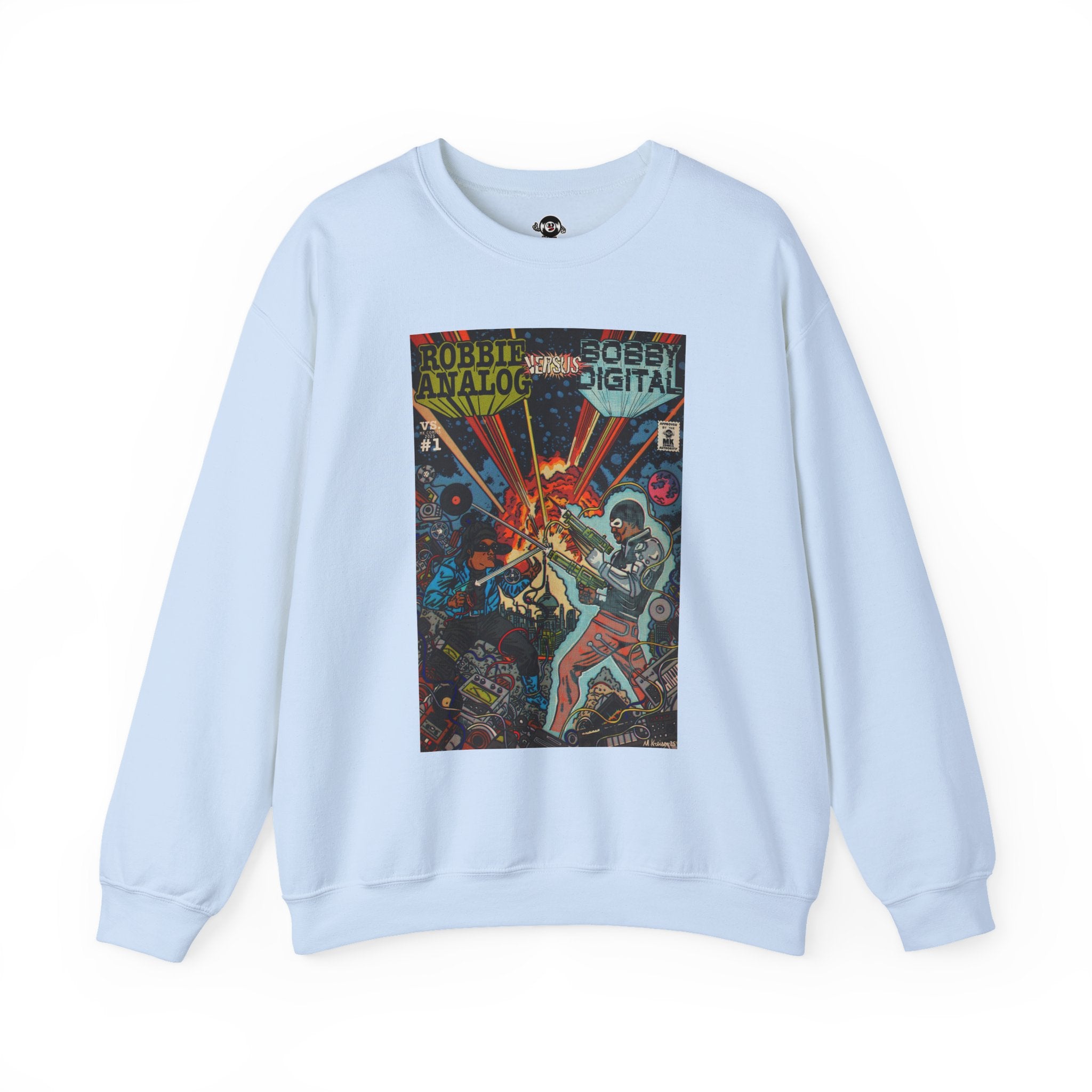 Analog vs. Digital - Unisex Heavy Blend™ Crewneck Sweatshirt