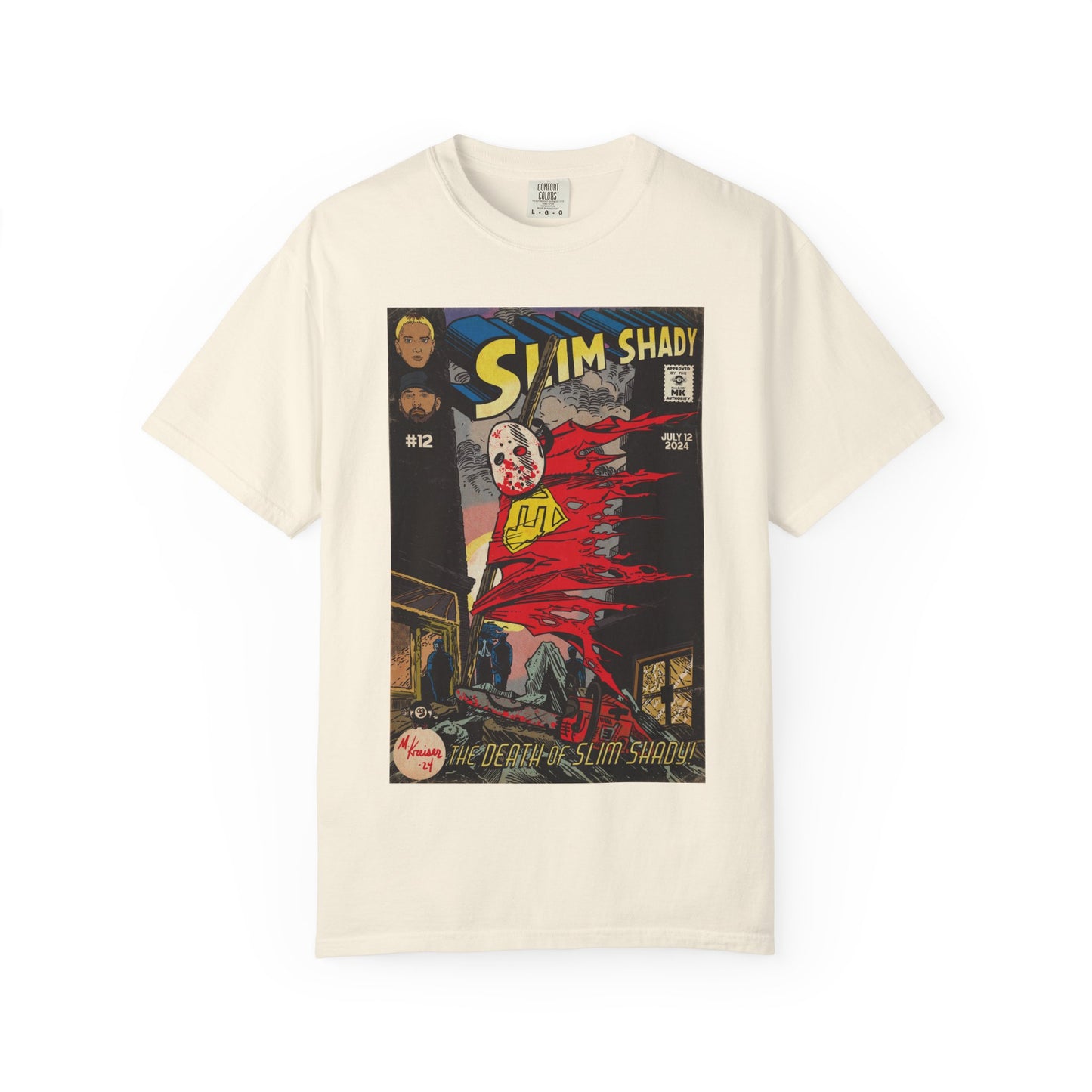 Eminem - Death of Slim Shady - Unisex Comfort Colors T-shirt