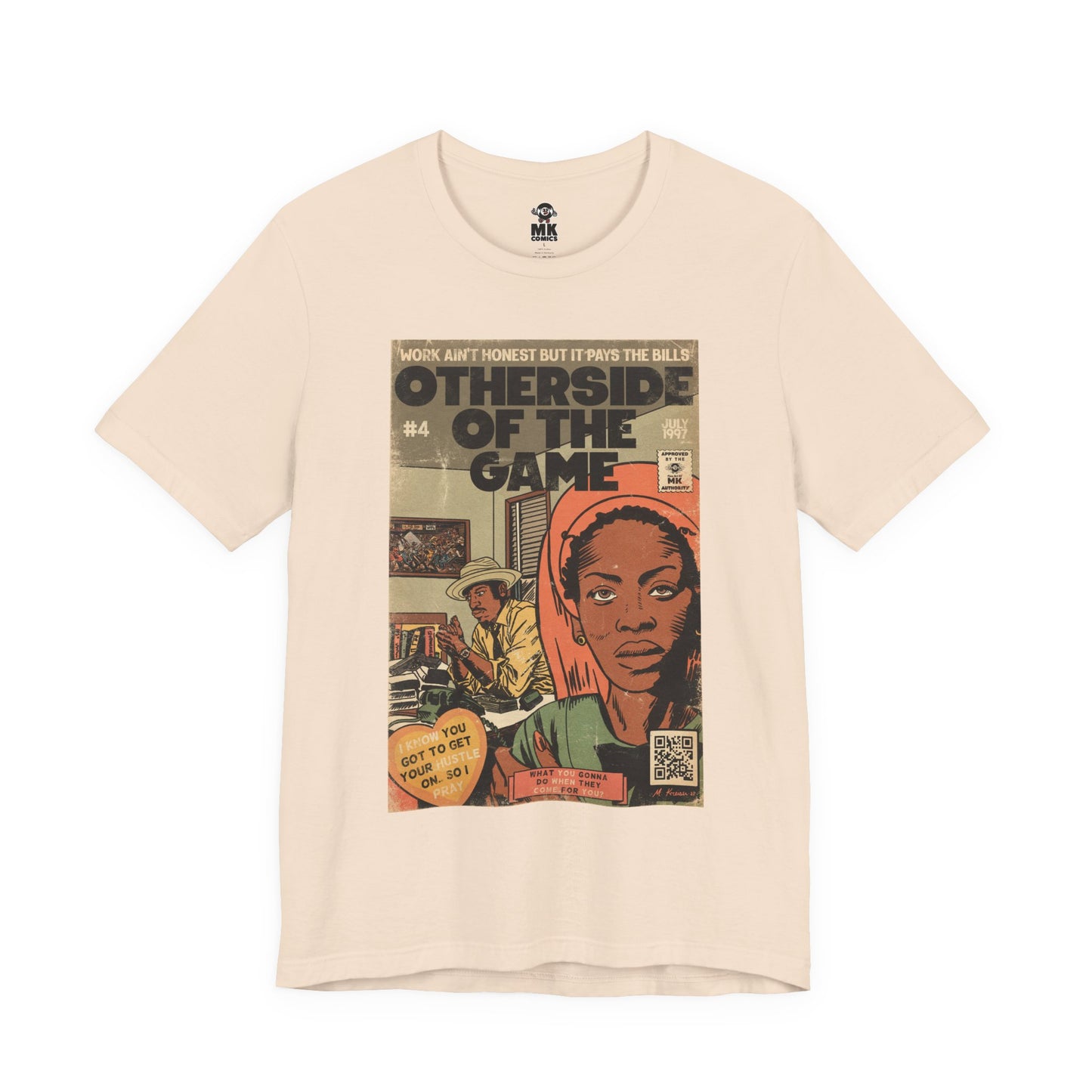 Otherside Of The Game - Unisex Jersey Short Sleeve Tee