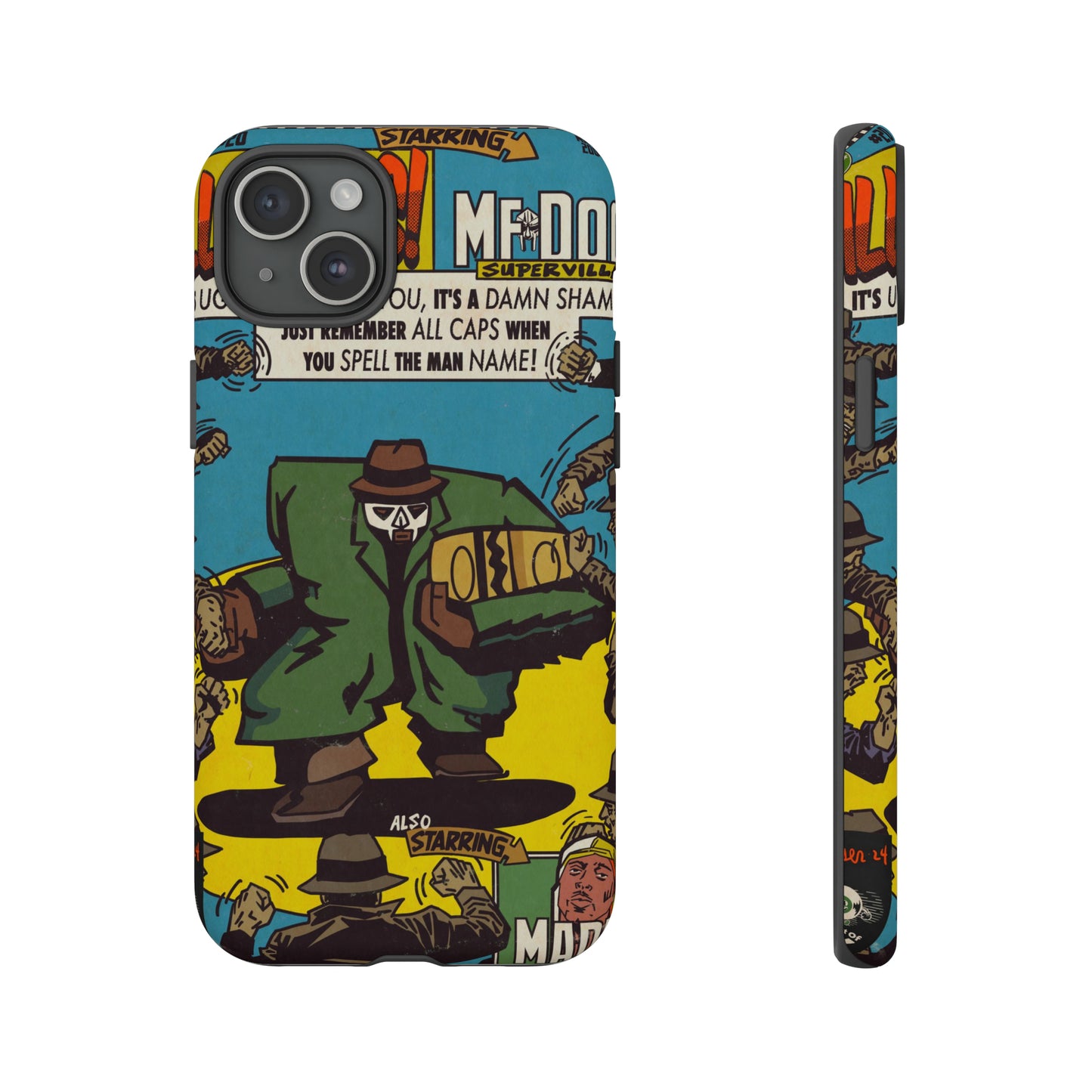 MF DOOM - All Caps - Tough Phone Cases