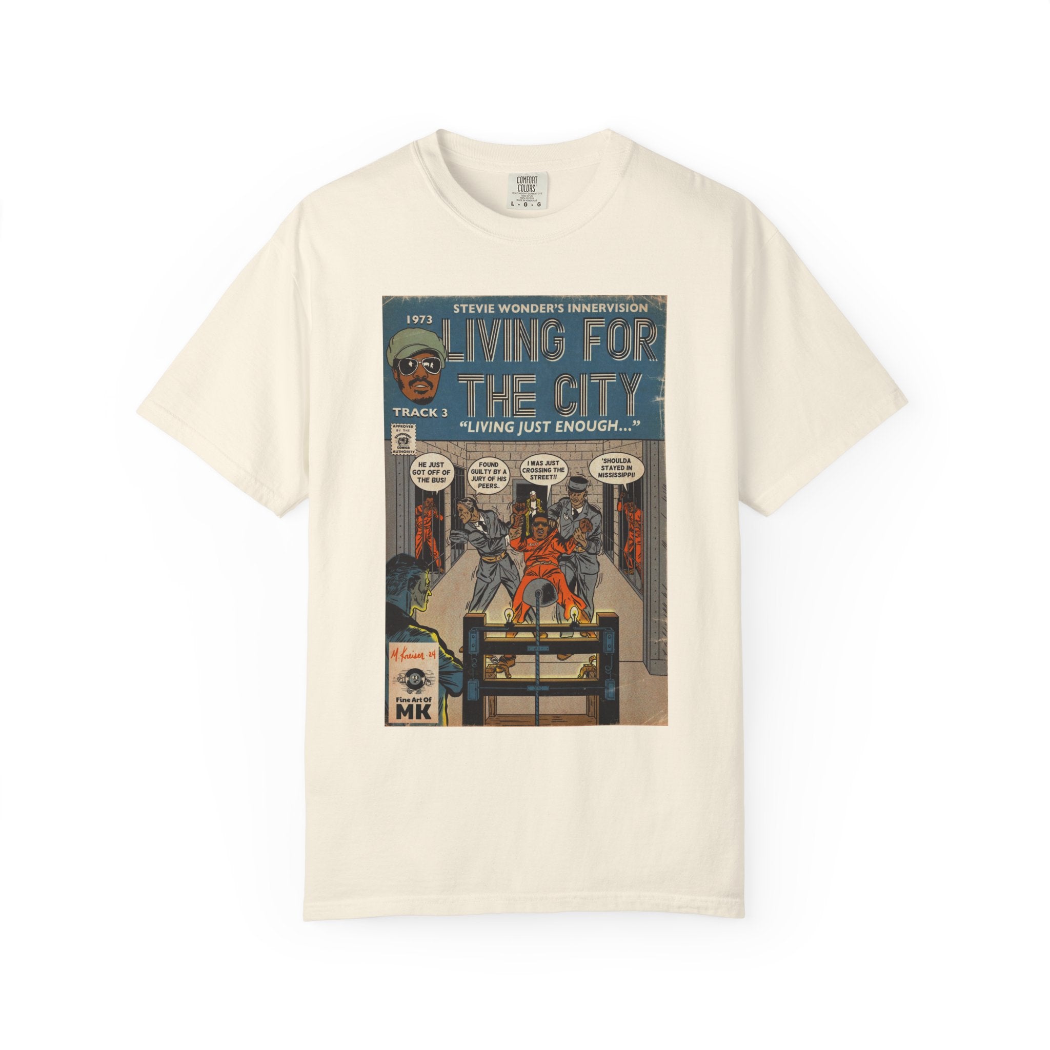 Living For The City - Unisex Comfort Colors T-shirt