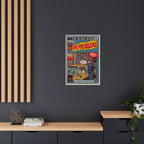99 Problems - Matte Canvas, Framed (Multi-color)
