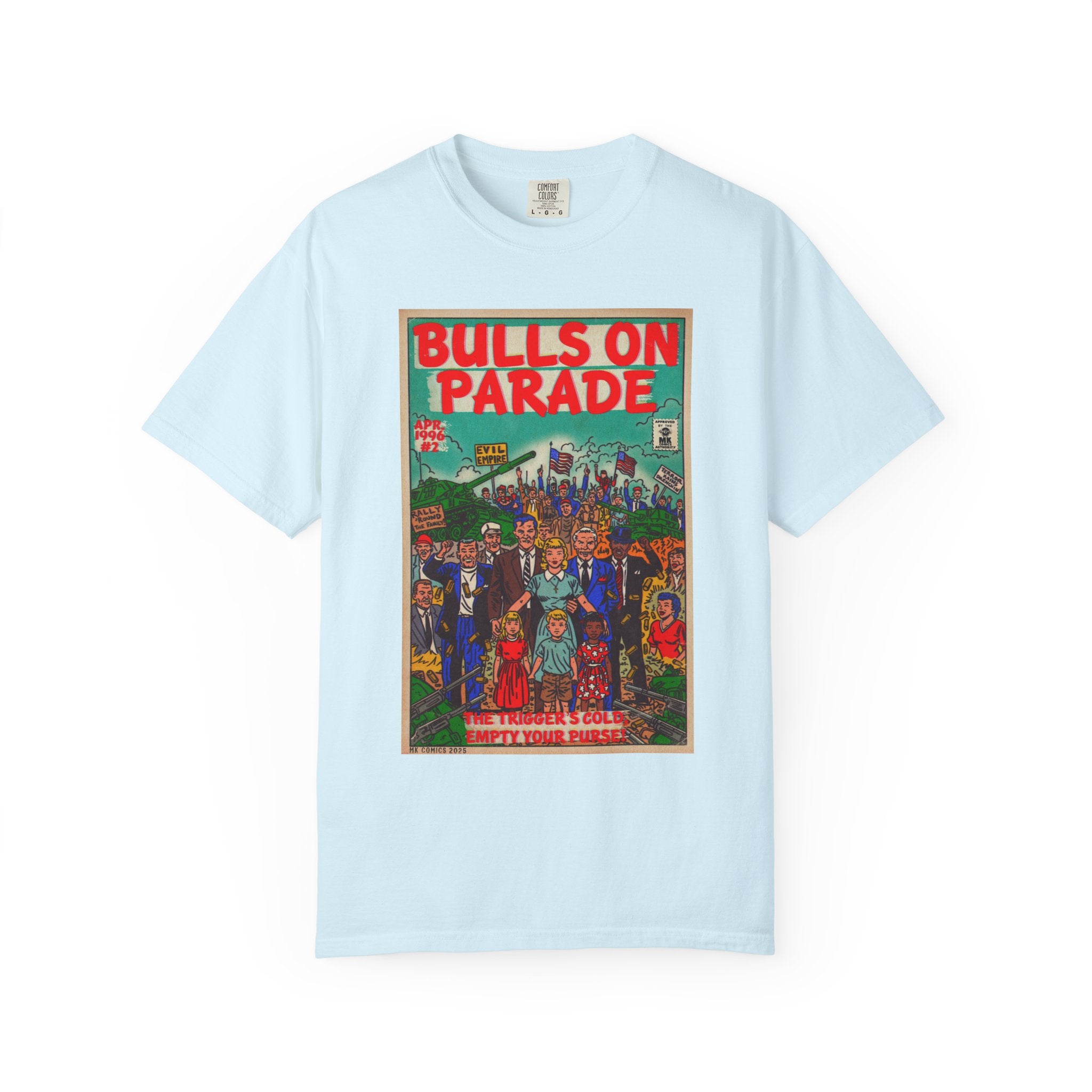 Bulls Parade - Unisex Comfort Colors T-shirt