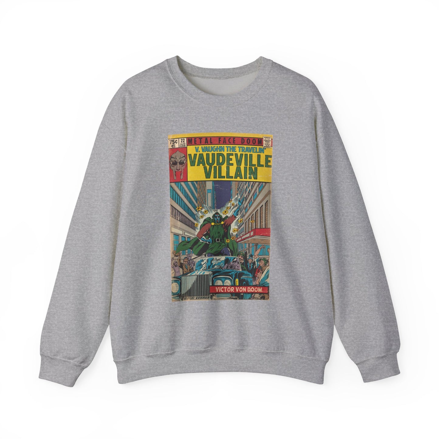 MF DOOM - Vaudeville Villian - Unisex Heavy Blend™ Crewneck Sweatshirt