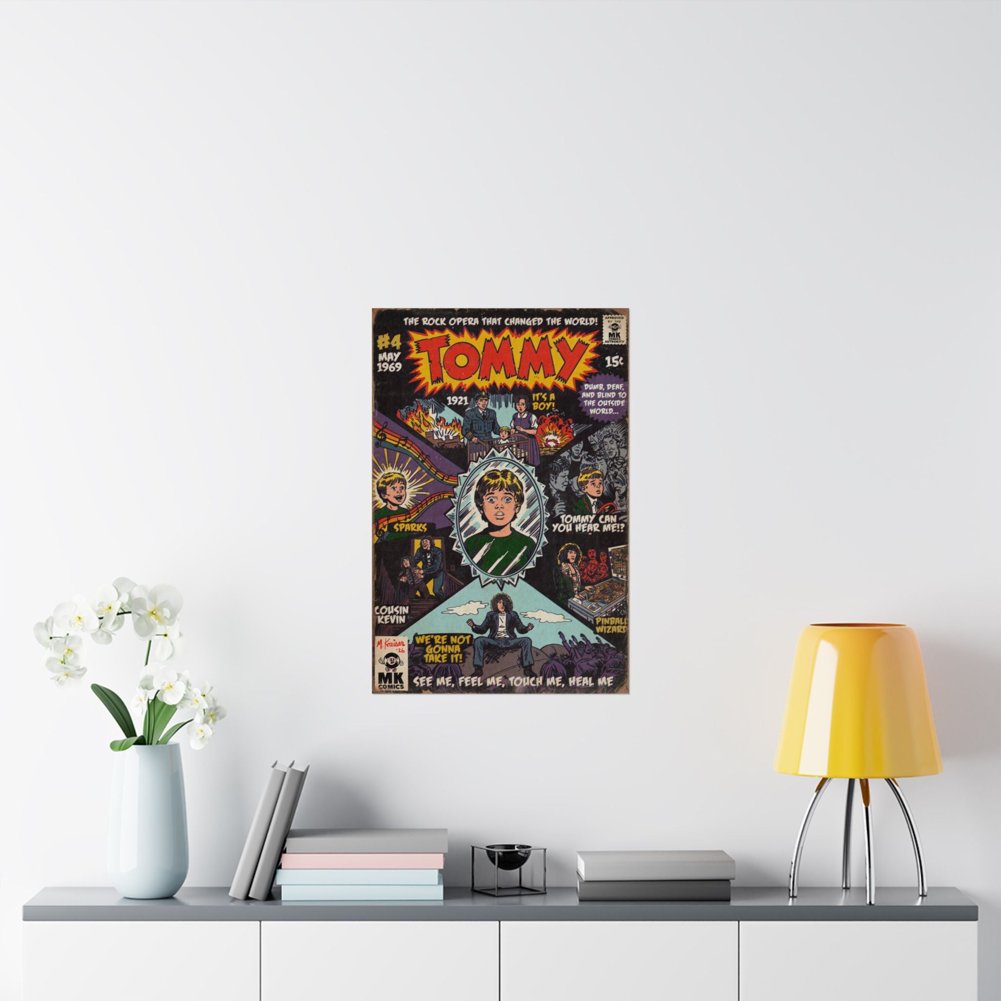 Tommy - Matte Vertical Posters