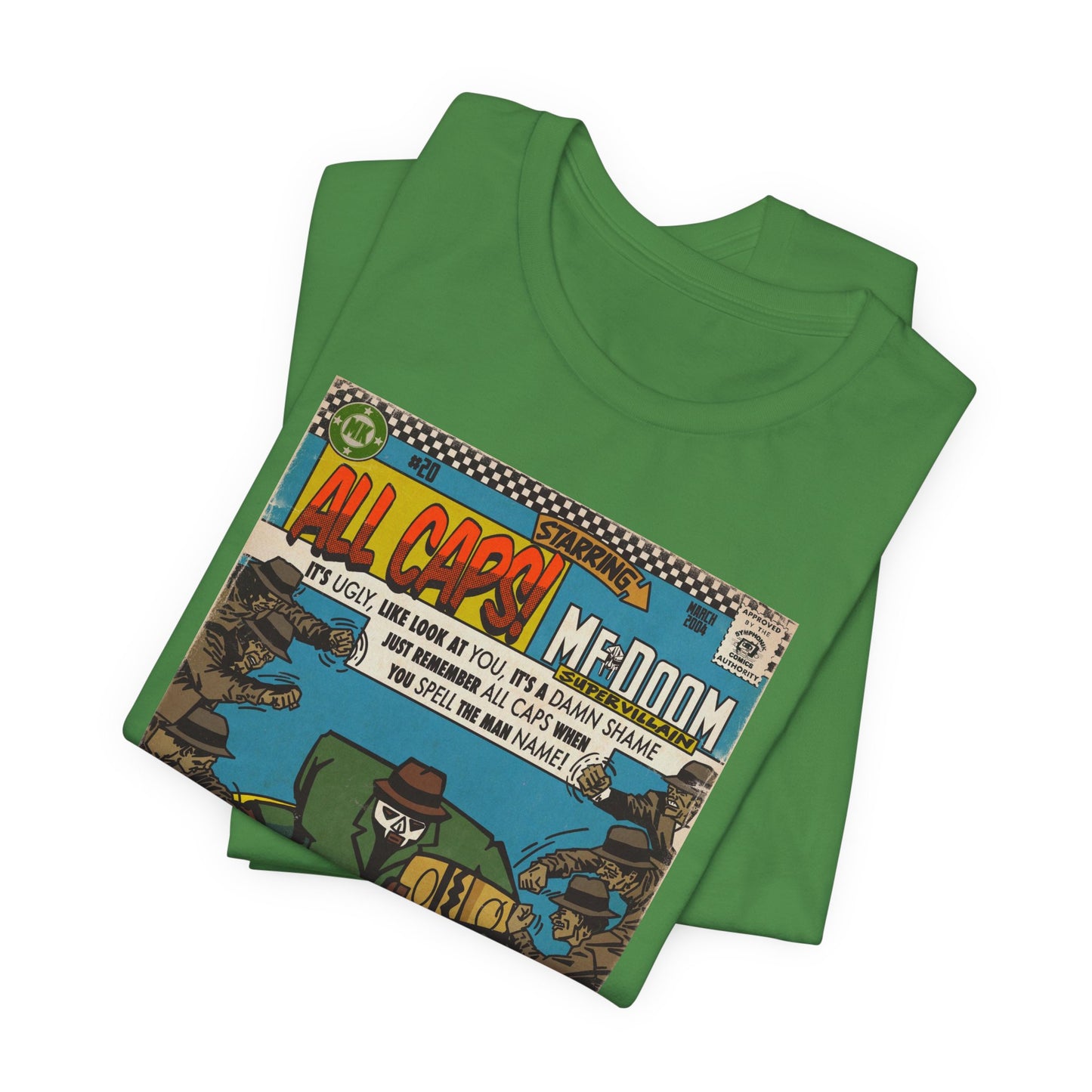 DOOM - All Caps - Unisex Jersey Short Sleeve Tee