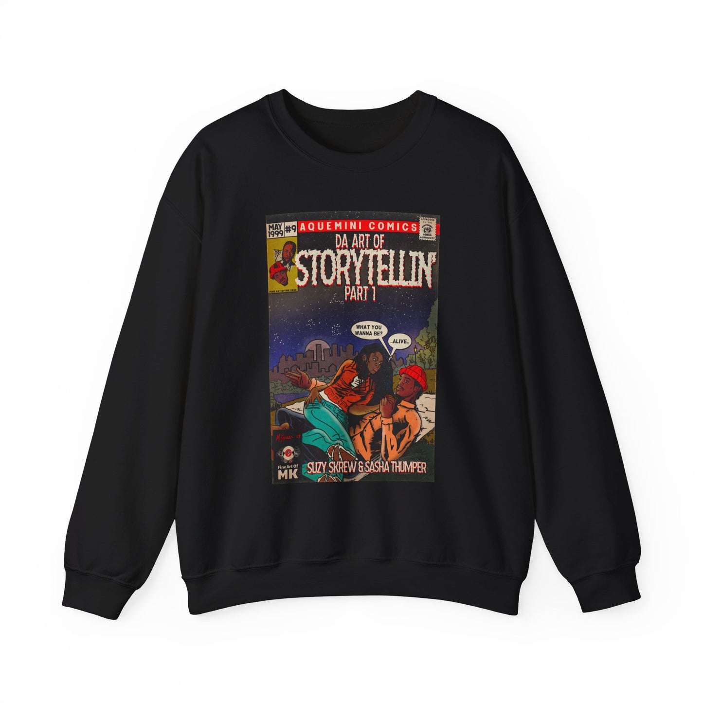 Da Art of Storytellin’ Part 1 - Unisex Heavy Blend™ Crewneck Sweatshirt