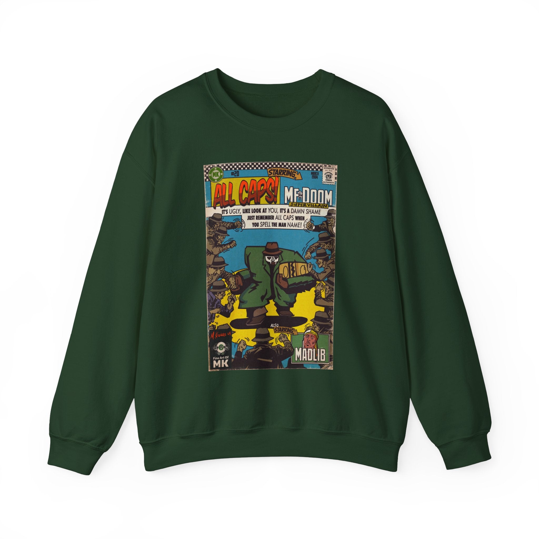 All Caps - Unisex Heavy Blend™ Crewneck Sweatshirt