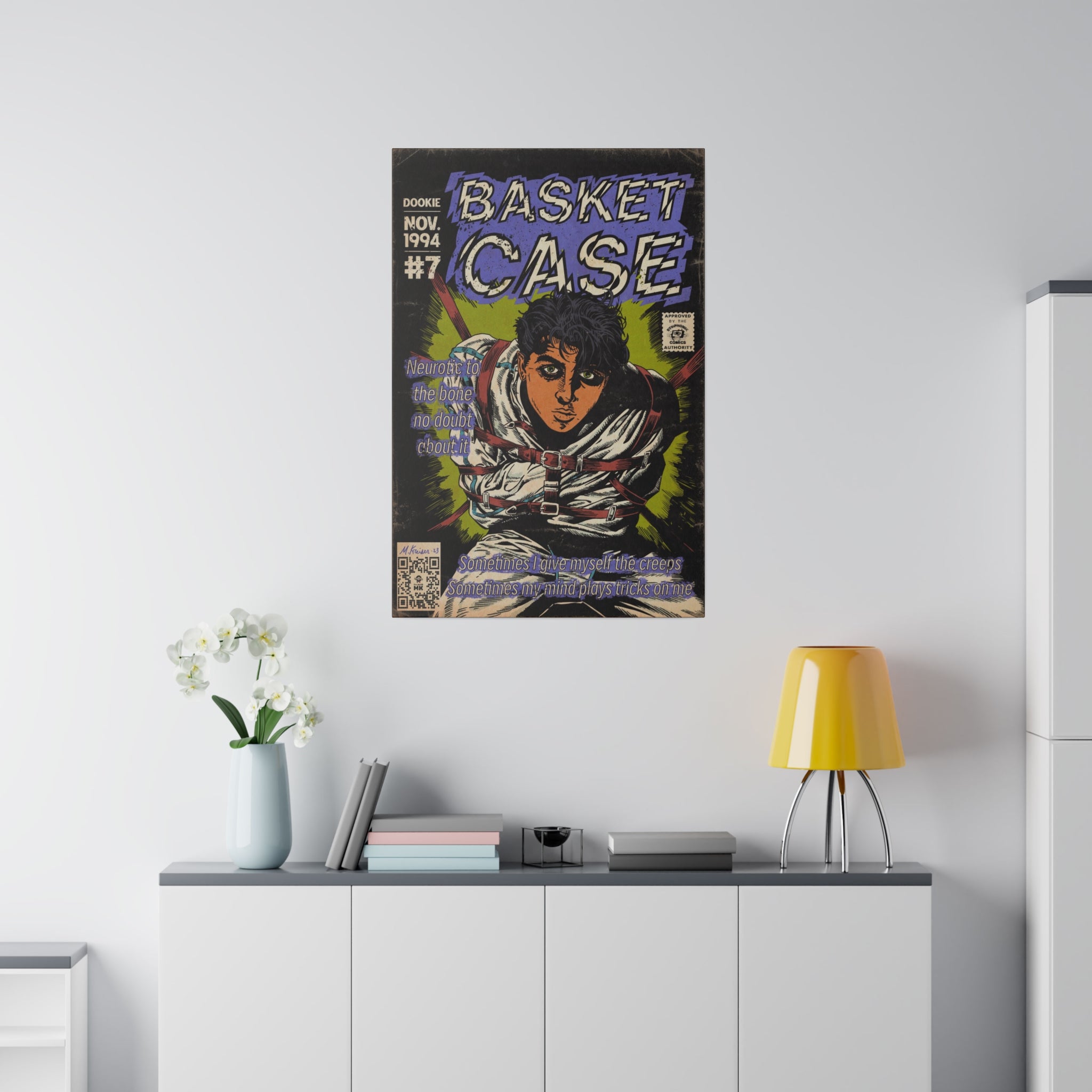 Basket Case - Matte Canvas, Stretched, 0.75"