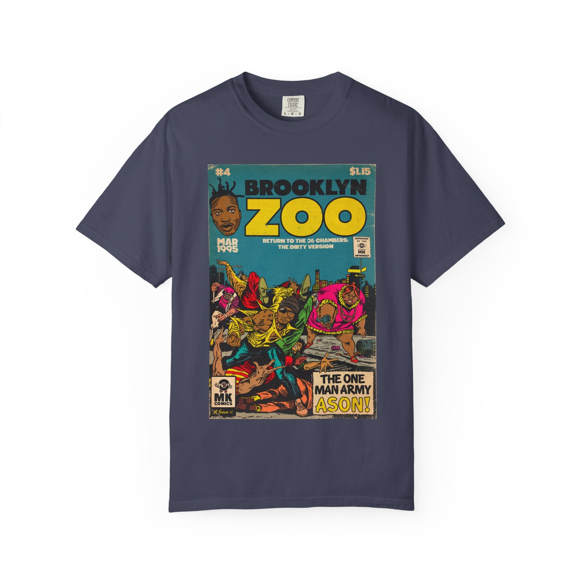 Brooklyn Zoo - Unisex Comfort Colors T-shirt