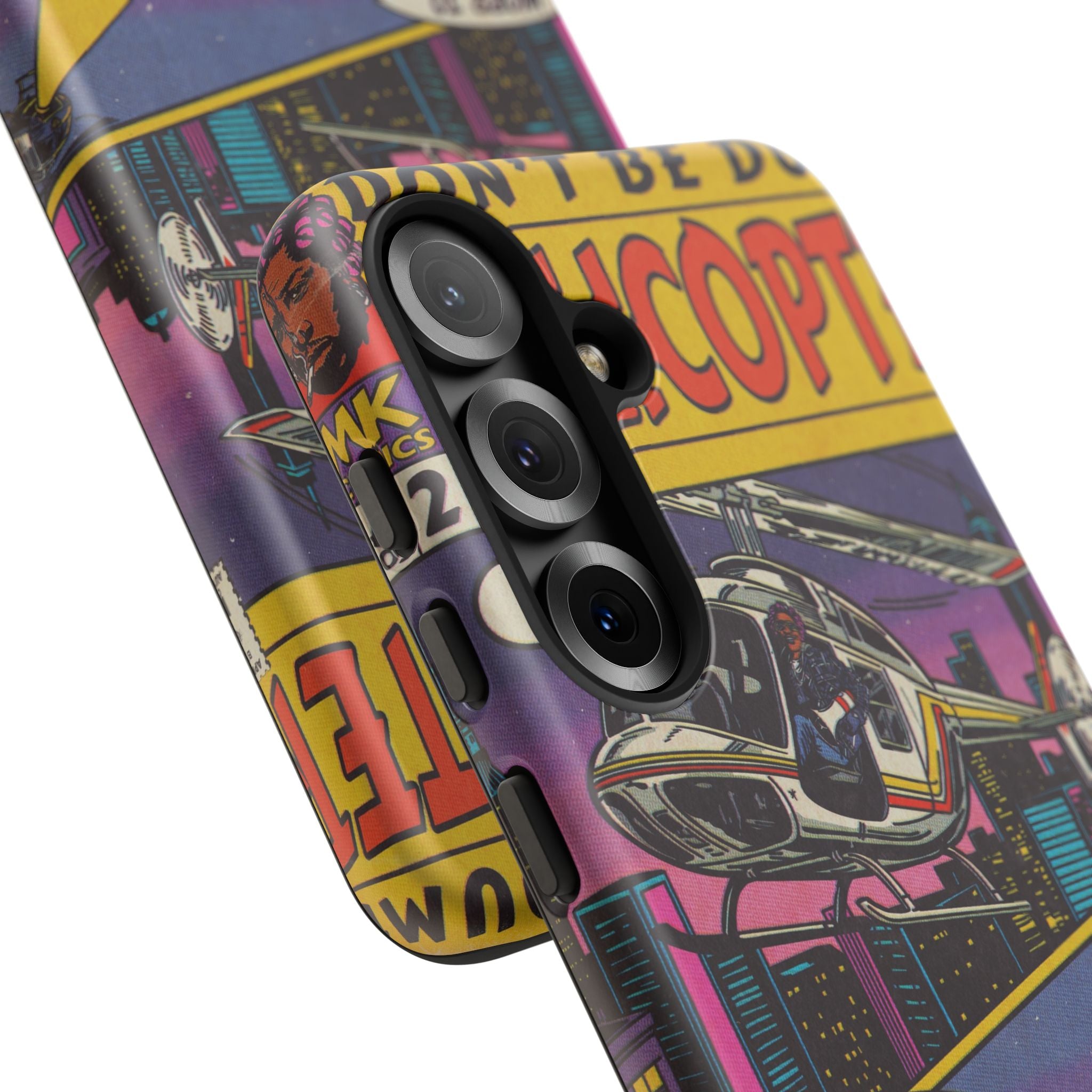 Helicopter - Tough Phone Cases