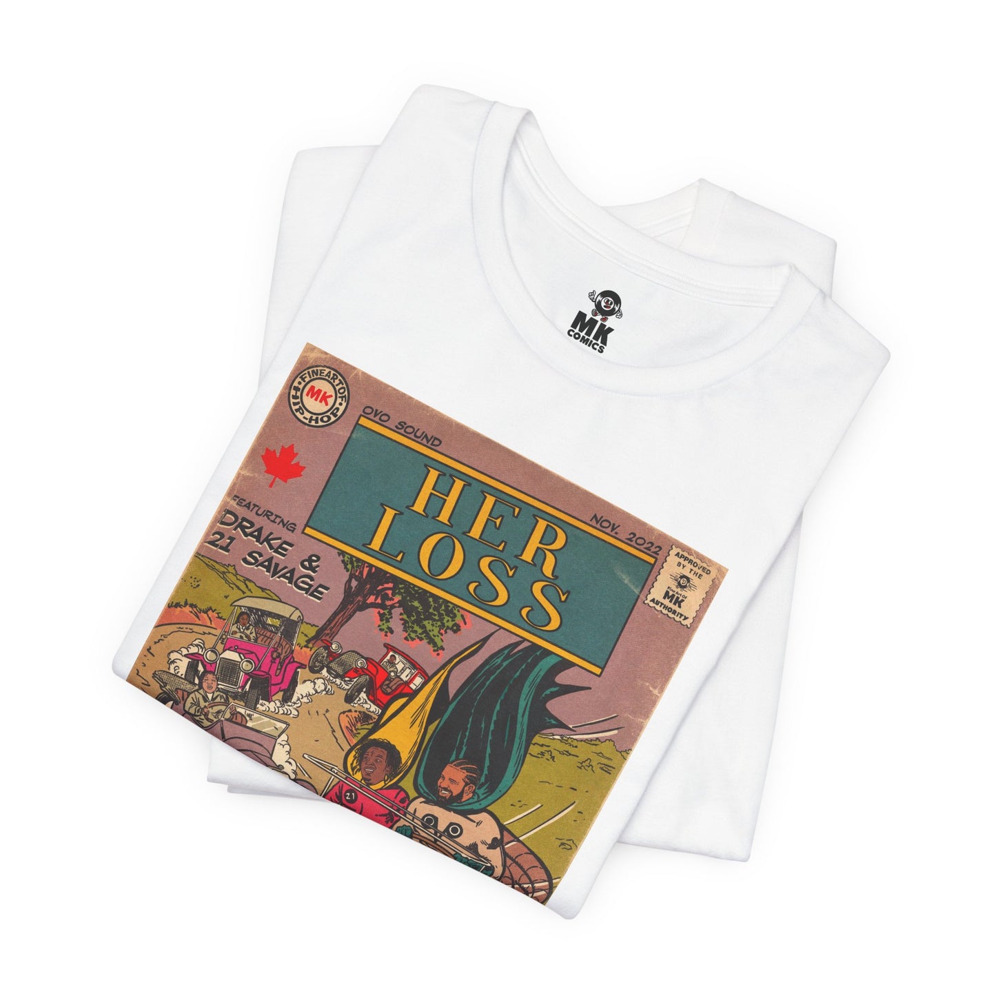 Drake & 21 Savage- Her Loss -  Unisex Jersey Short Sleeve Tee