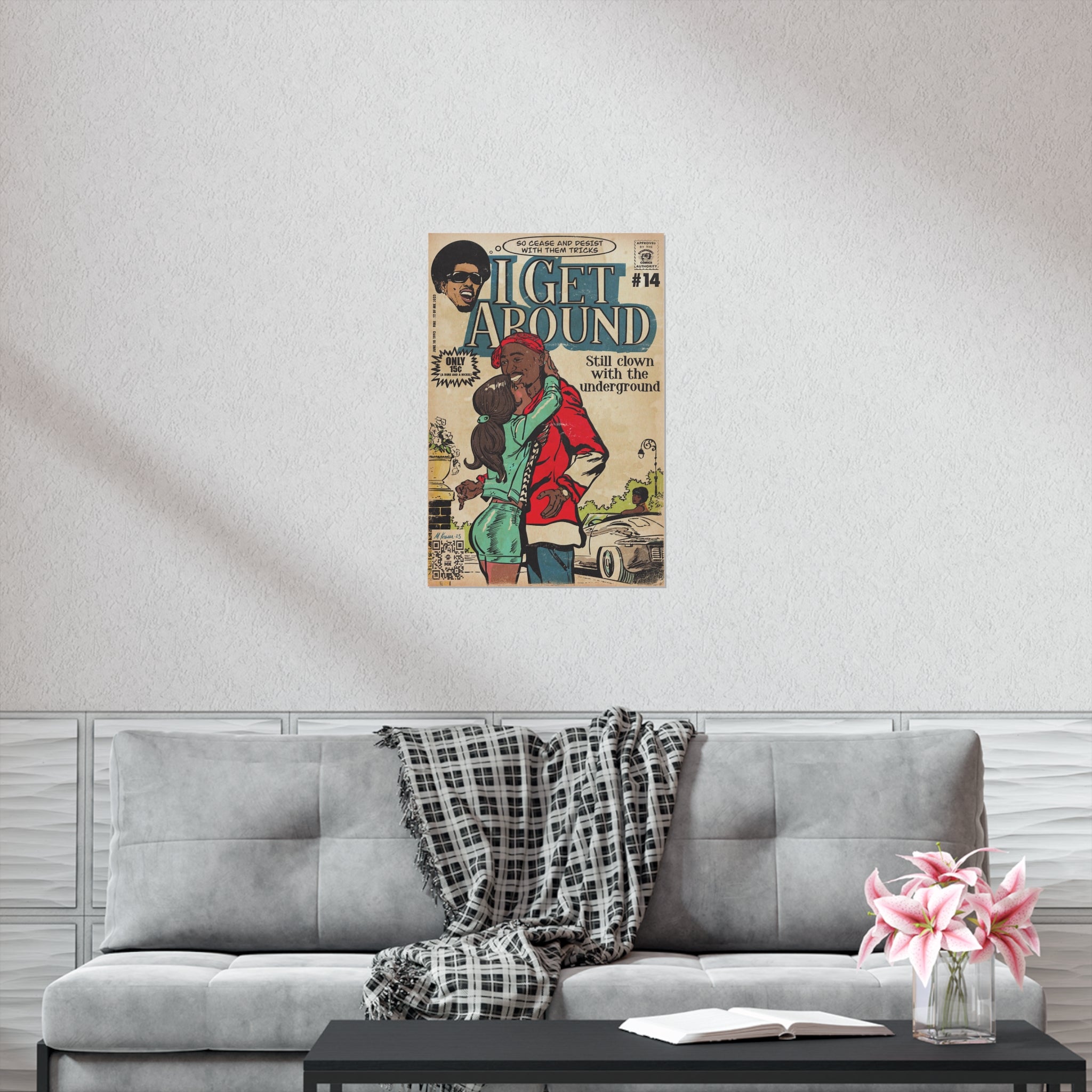 I Get Around - Vertical Matte Poster