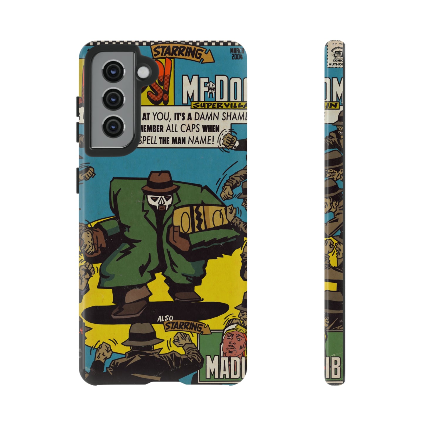 MF DOOM - All Caps - Tough Phone Cases