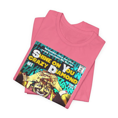 Pink Floyd - Shine on You crazy Diamond -  Unisex Jersey Short Sleeve Tee