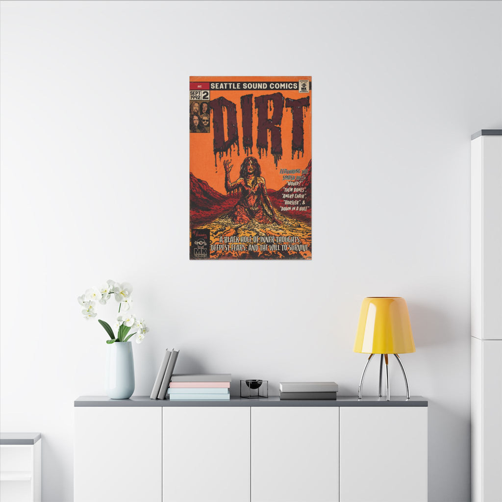 Dirt - Matte Canvas, Stretched, 0.75" (Multi-Size)