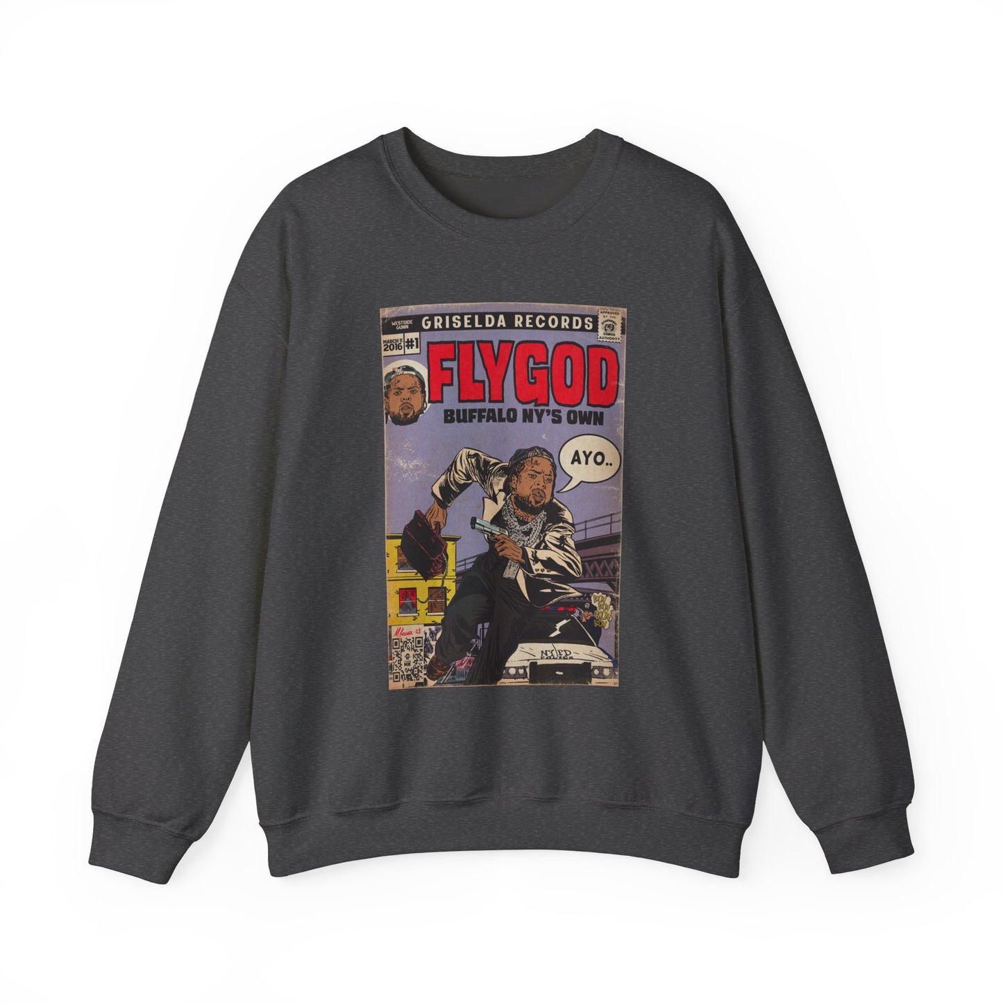 Westside Gunn - Flygod - Unisex Heavy Blend™ Crewneck Sweatshirt