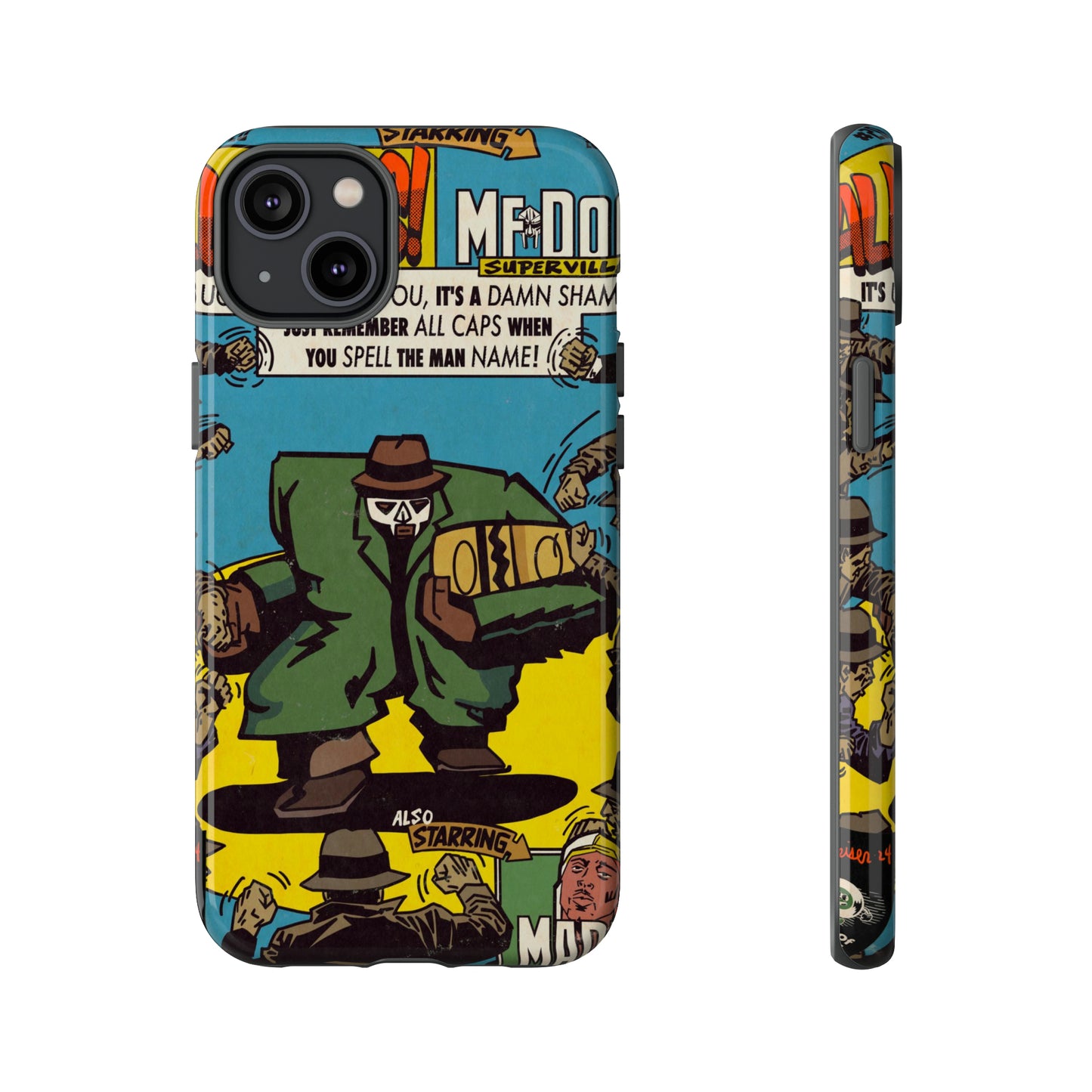 MF DOOM - All Caps - Tough Phone Cases
