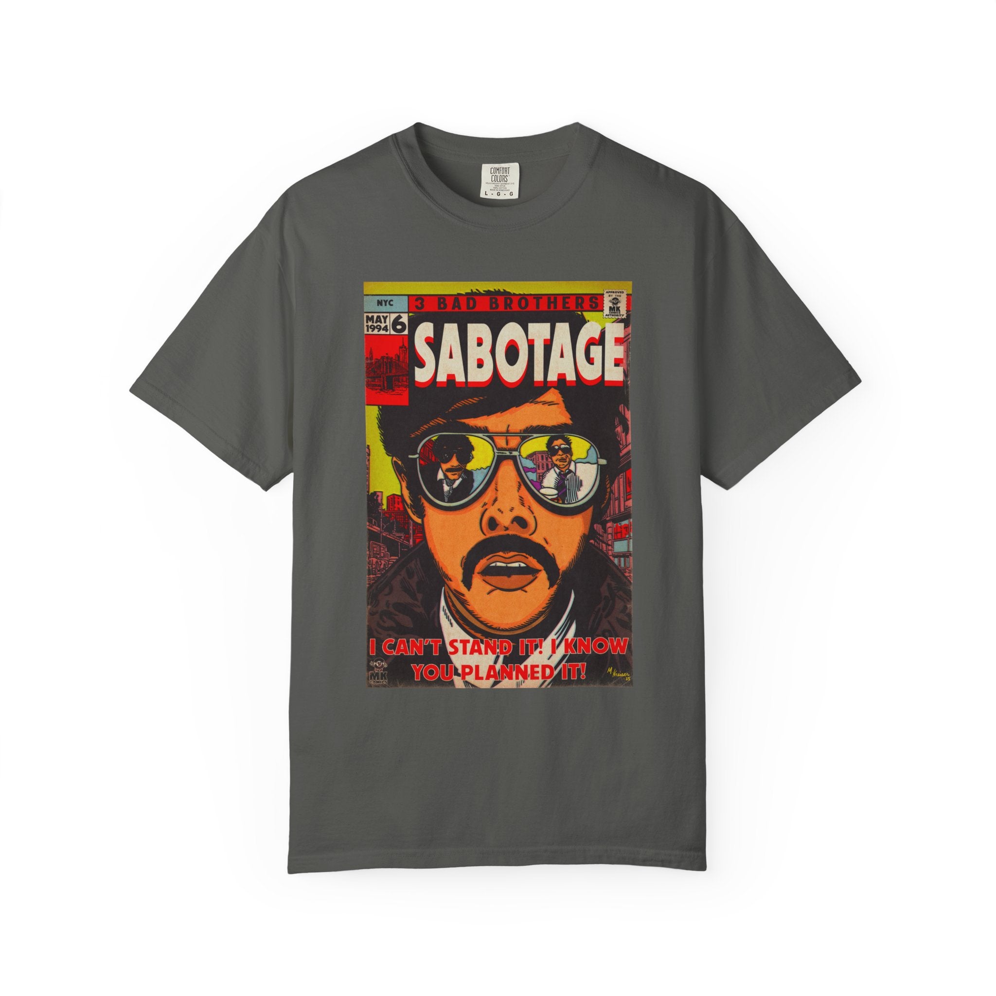 Sabotage - Unisex Comfort Colors Garment-Dyed Heavyweight Short Sleeve Cotton T-shirt