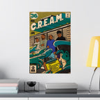 C.R.E.A.M - Comic Book Art - Vertical Matte Poster