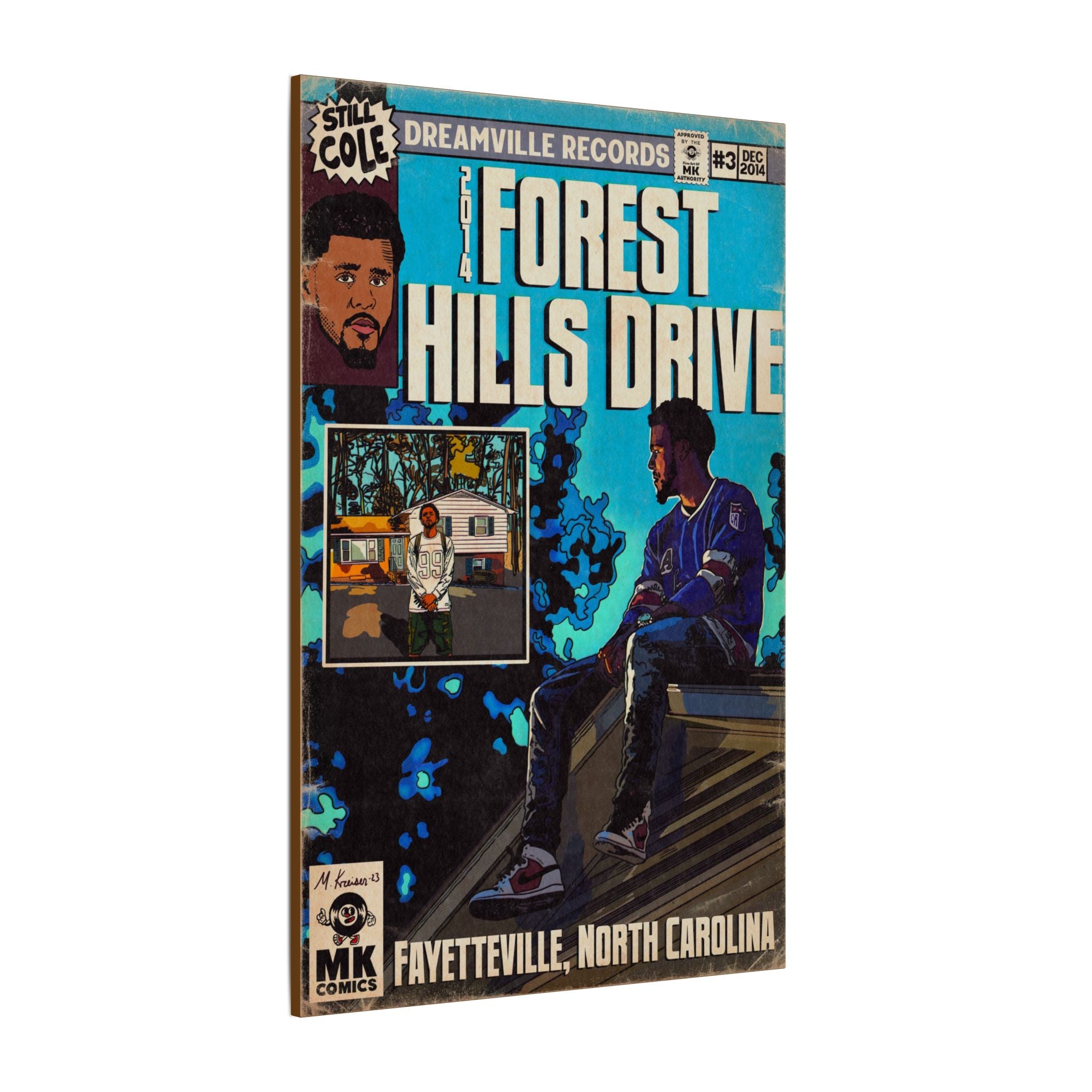 2014 Forest Hills Drive - Matte Canvas, Stretched, 0.75"