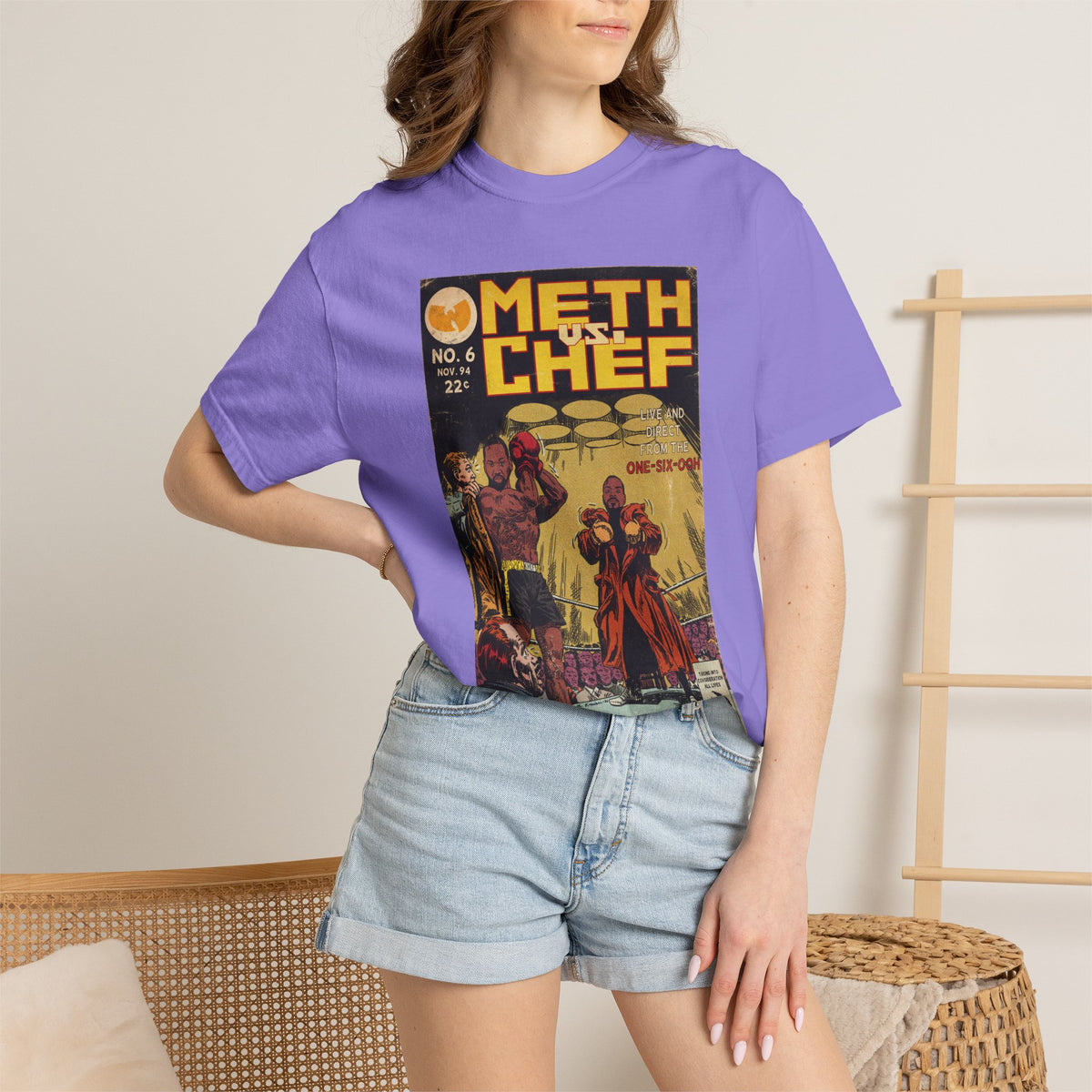 Meth vs. Chef – Unisex Comfort Colors T-Shirt