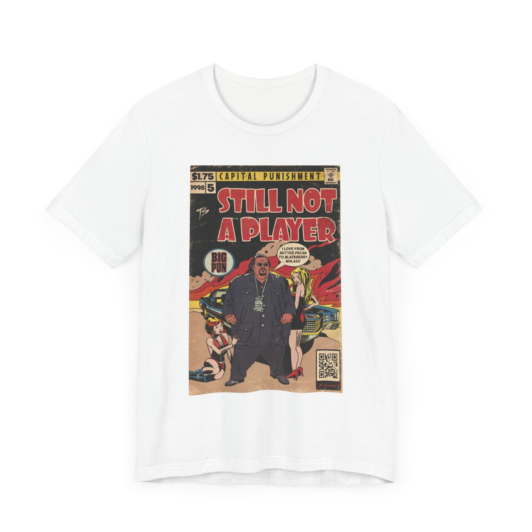 Still Not A Player - Hip Hop Comics- Unisex Jersey Short Sleeve Tee