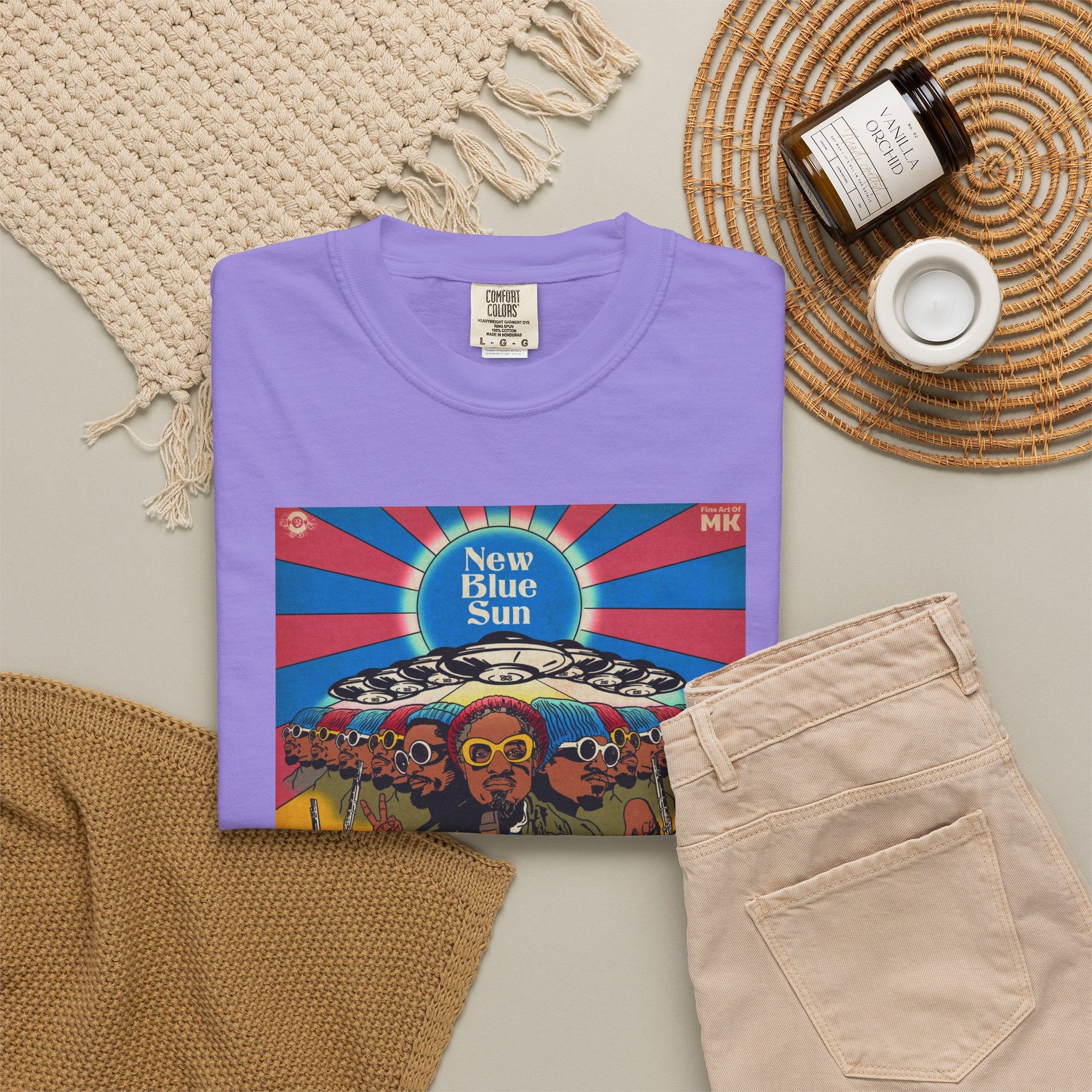 New Blue Sun - Unisex Comfort Colors T-shirt