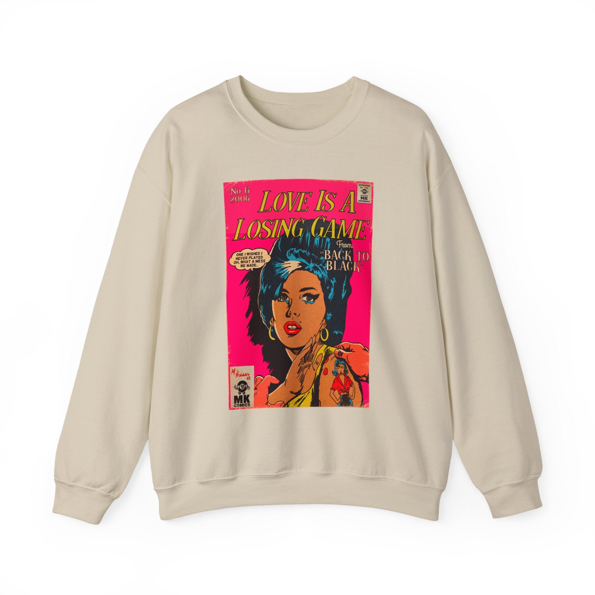 Love Is A Losing Game - Unisex Heavy Blend™ Crewneck Sweatshirt