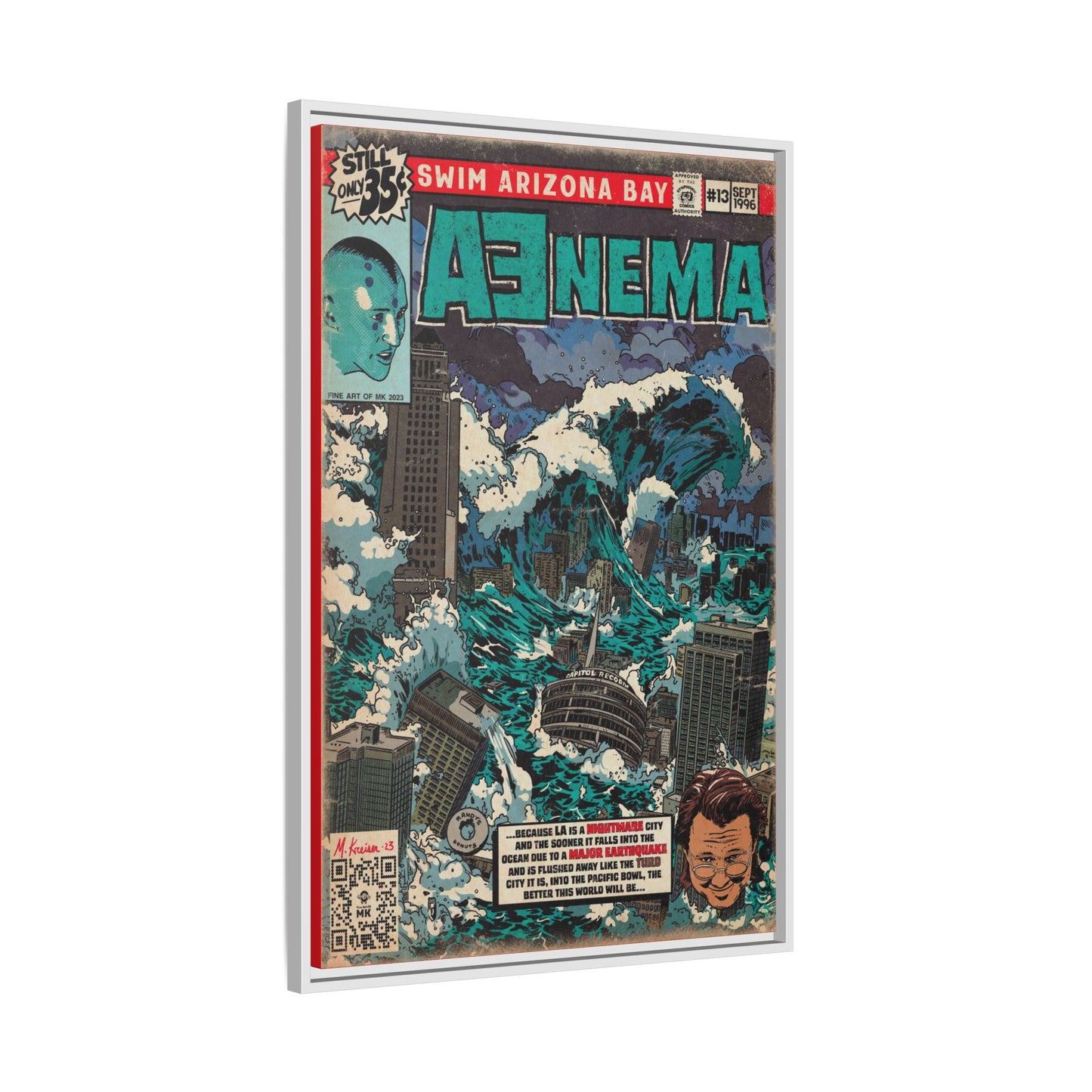 Tool - Aenema - Gallery Canvas Wraps, Vertical Frame