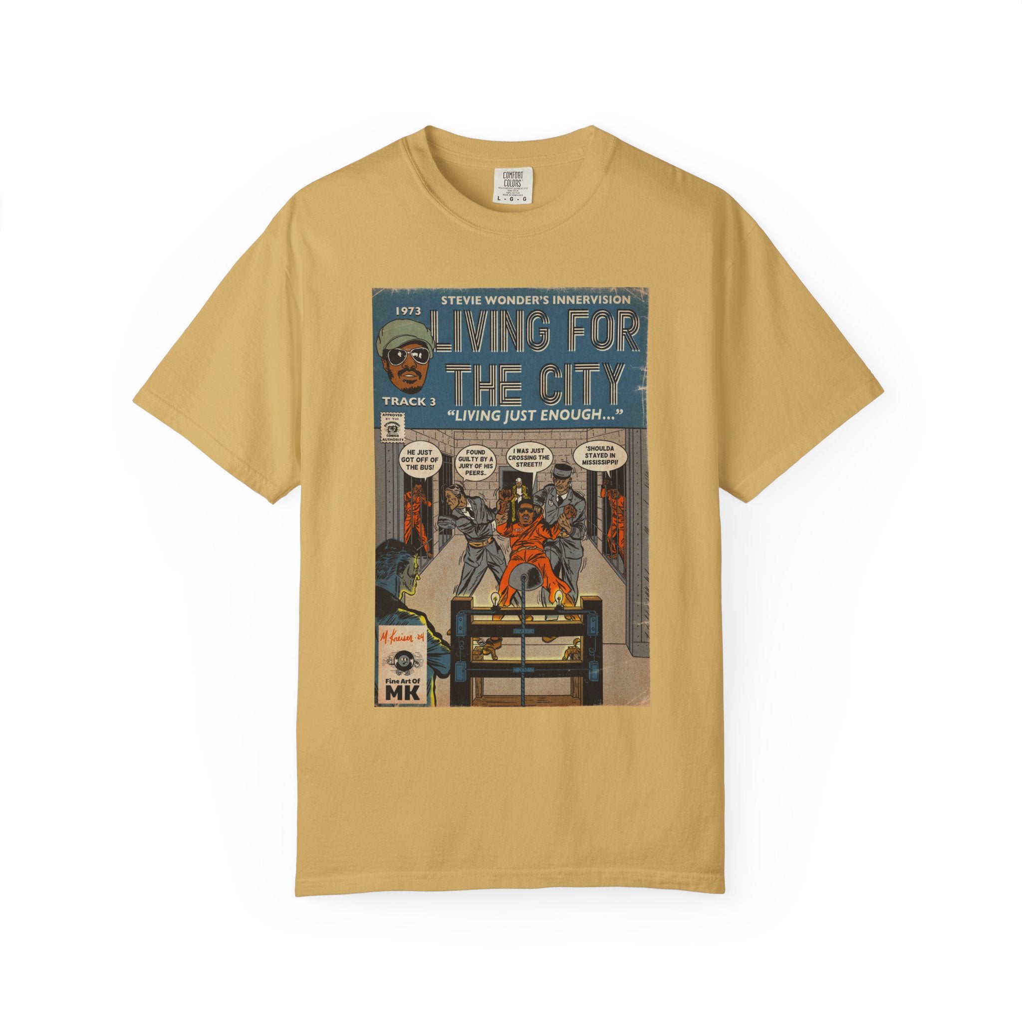 Living For The City - Unisex Comfort Colors T-shirt