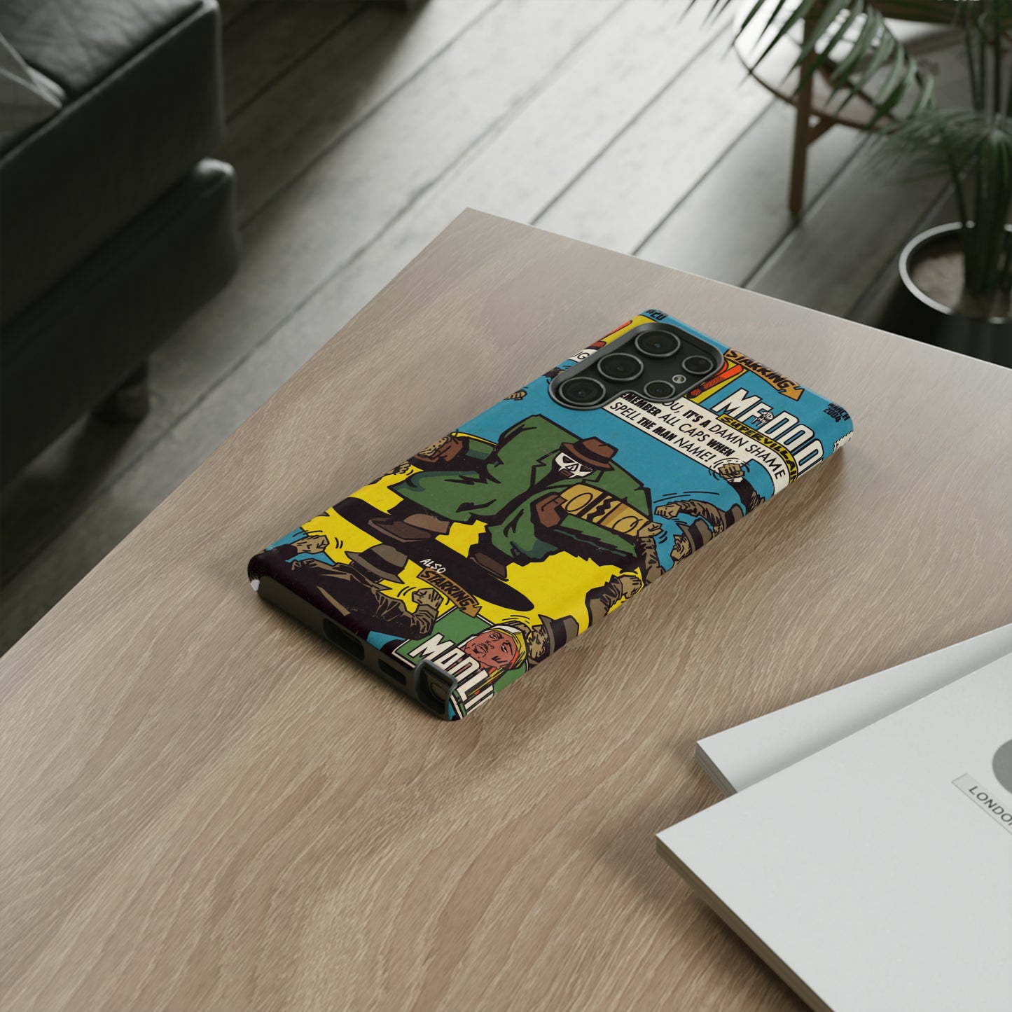 MF DOOM - All Caps - Tough Phone Cases