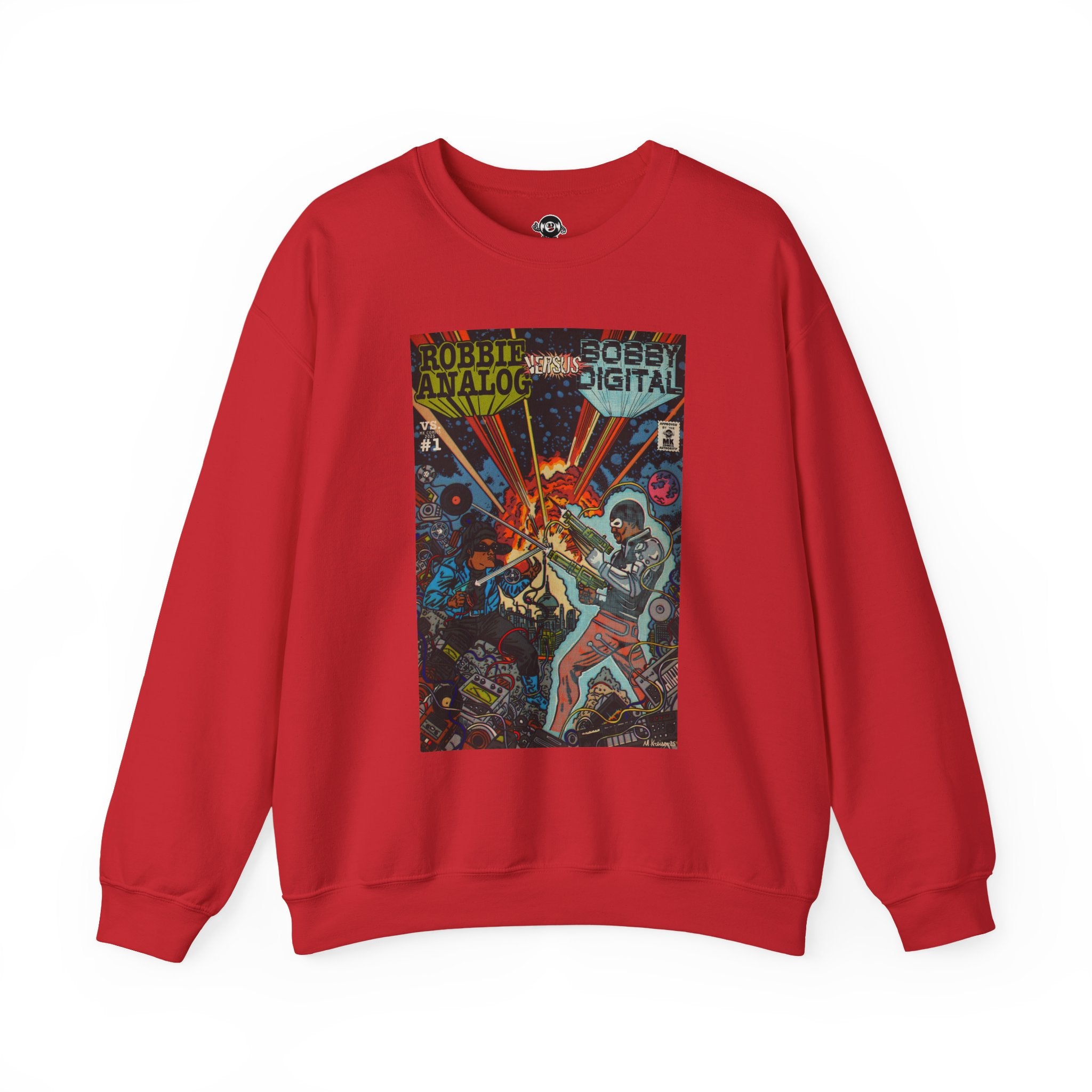 Analog vs. Digital - Unisex Heavy Blend™ Crewneck Sweatshirt