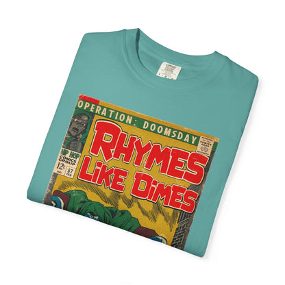 MF DOOM - Rhymes Like Dimes - Unisex Comfort Colors T-shirt