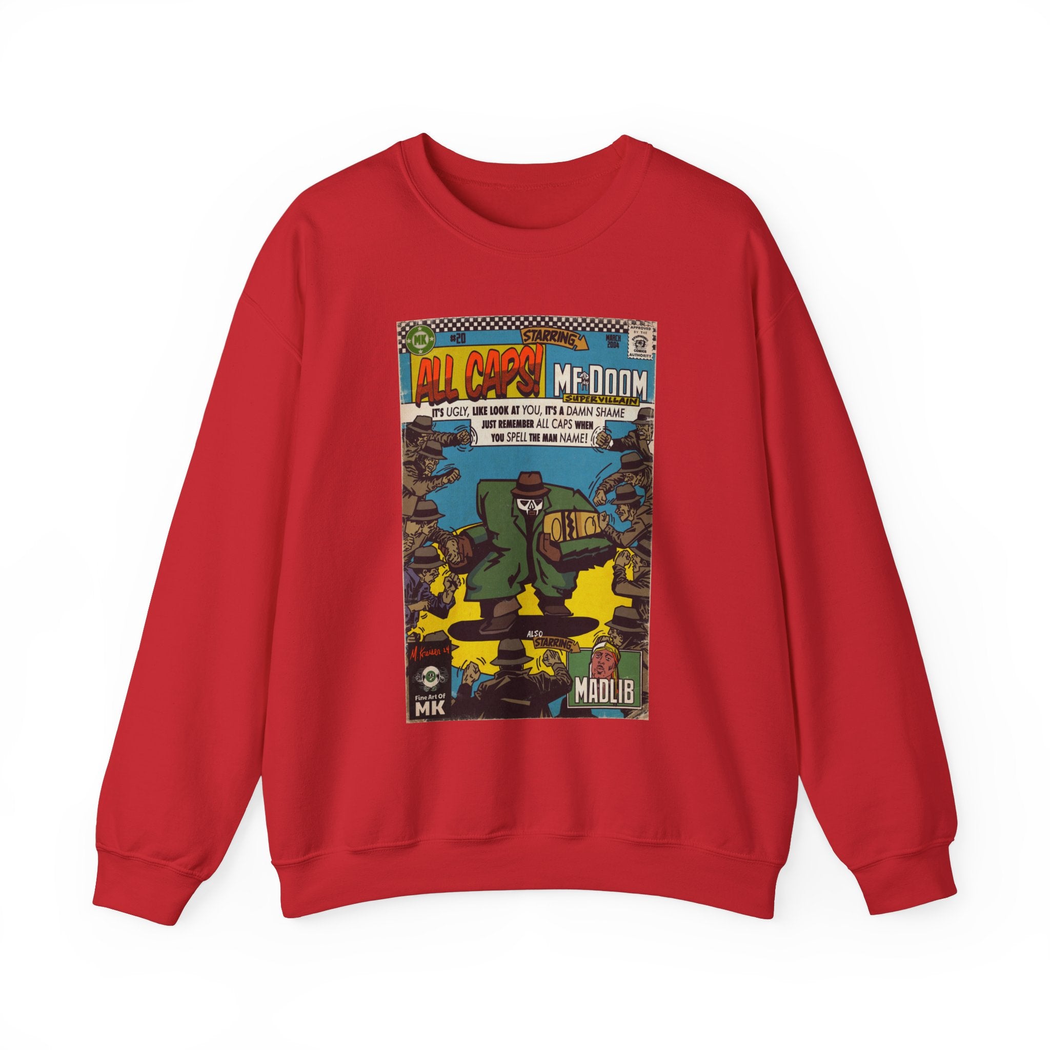 All Caps - Unisex Heavy Blend™ Crewneck Sweatshirt