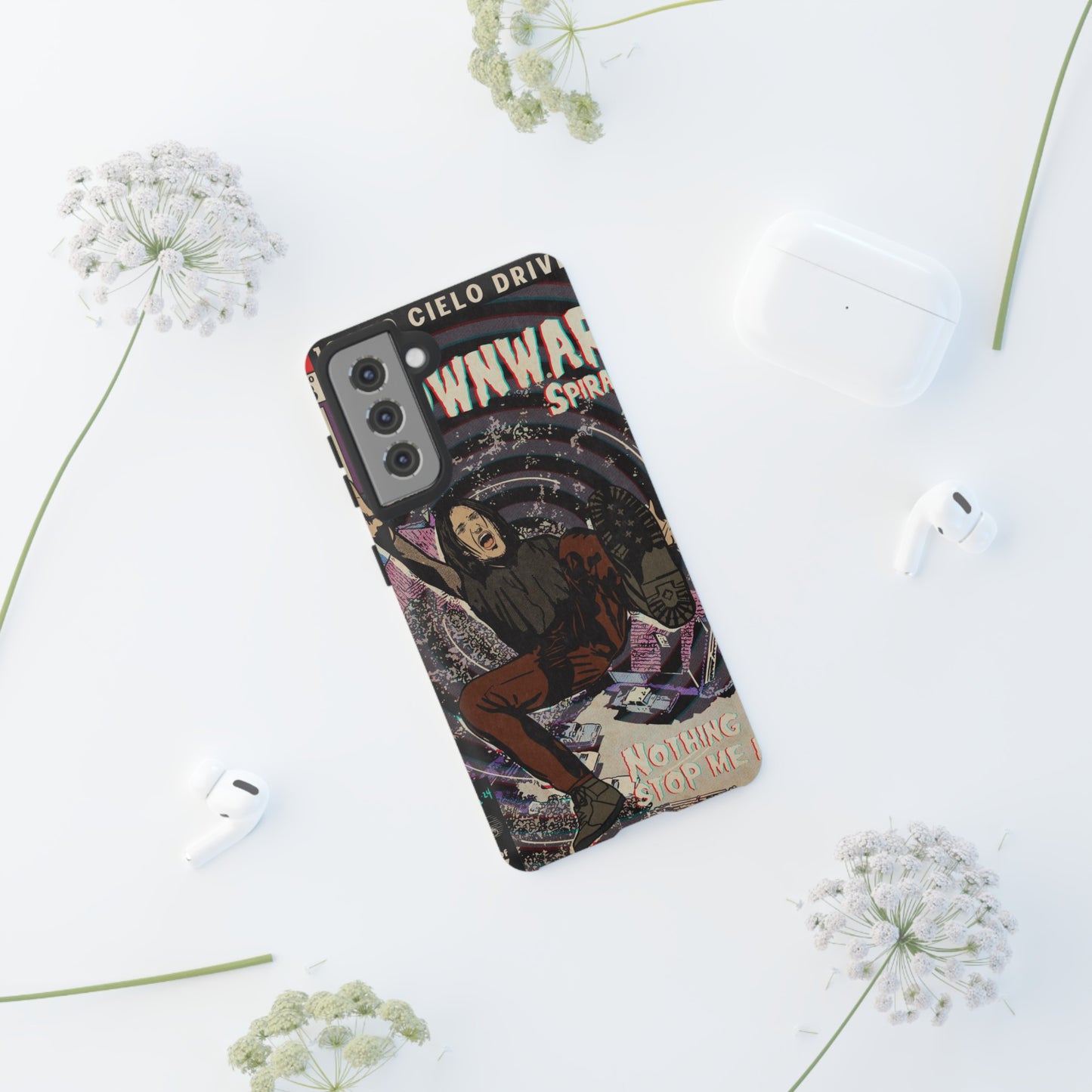 NIN - The Downward Spiral - Tough Phone Cases