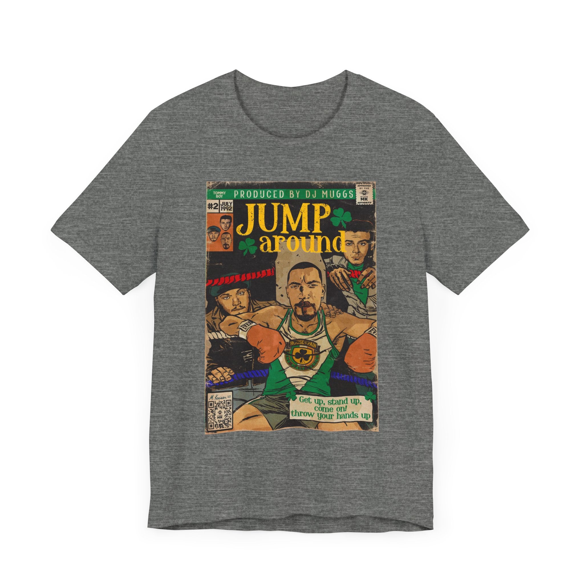 Jump Around -  Unisex Jersey Short Sleeve Tee