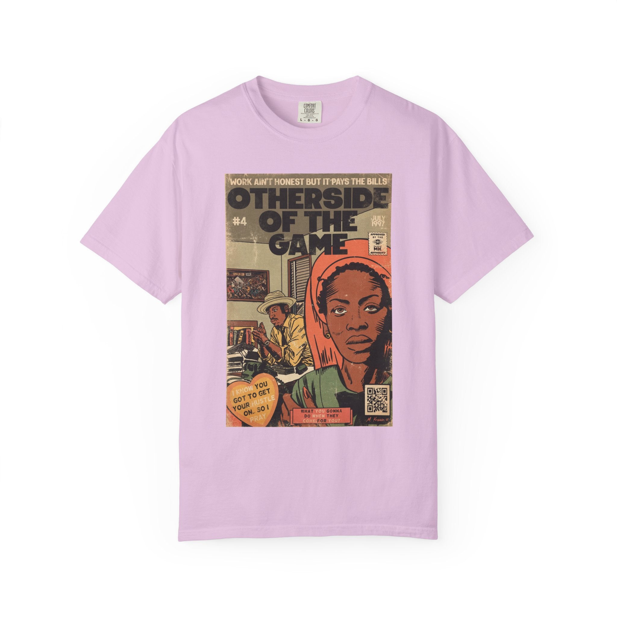 Otherside of the Game - Unisex Garment-Dyed T-shirt