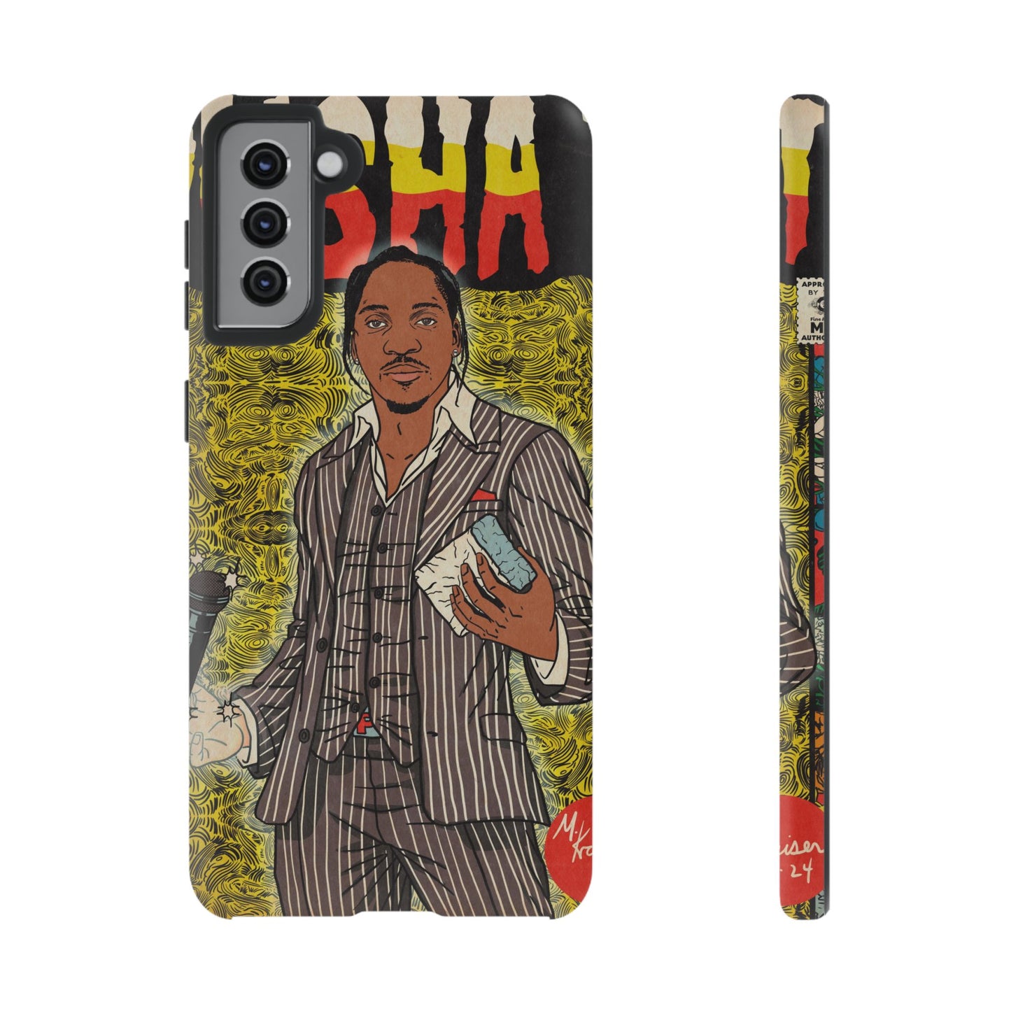 Pusha T - Comic Book Art - Tough Phone Cases