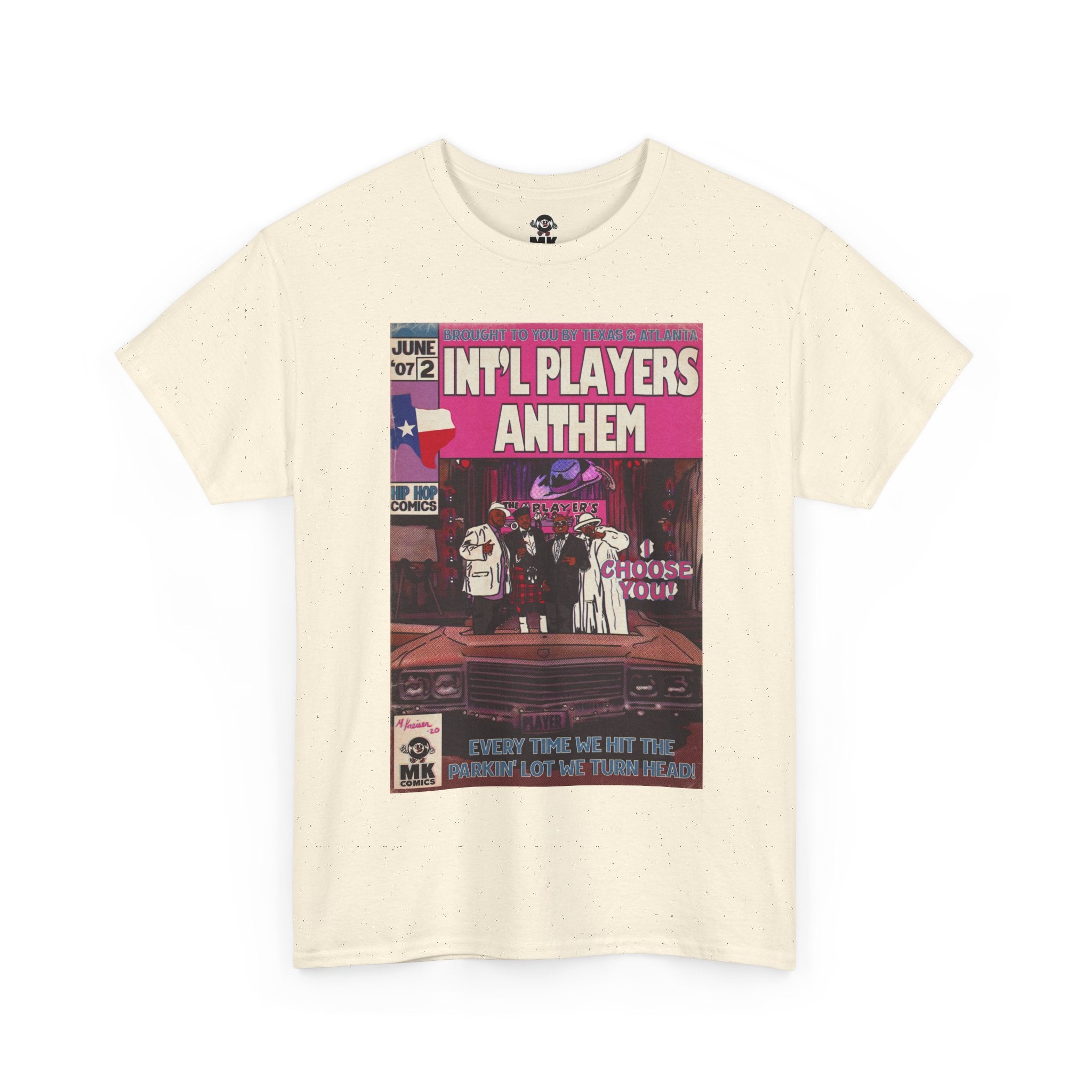 Int'l Players Anthem - MK Classic - Unisex Heavy Cotton Tee