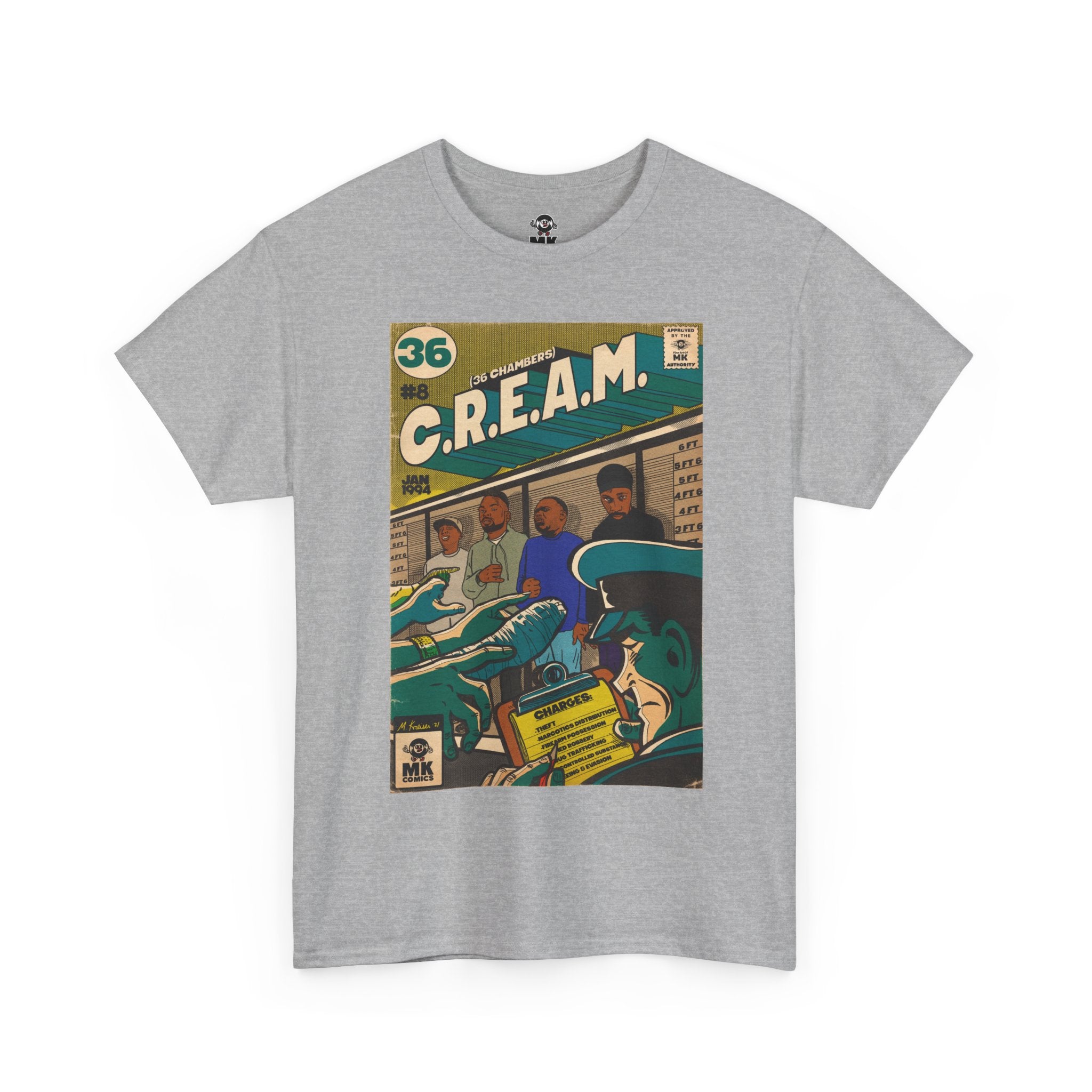 CREAM - MK Classic - Unisex Heavy Cotton Tee
