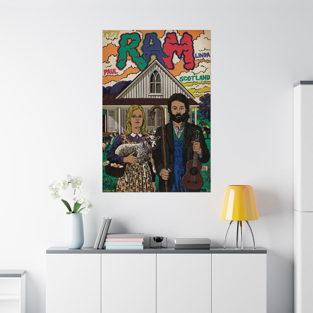 Ram - Matte Vertical Posters