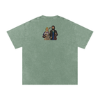 Ram - Snow Washed Oversized Cotton T-Shirt