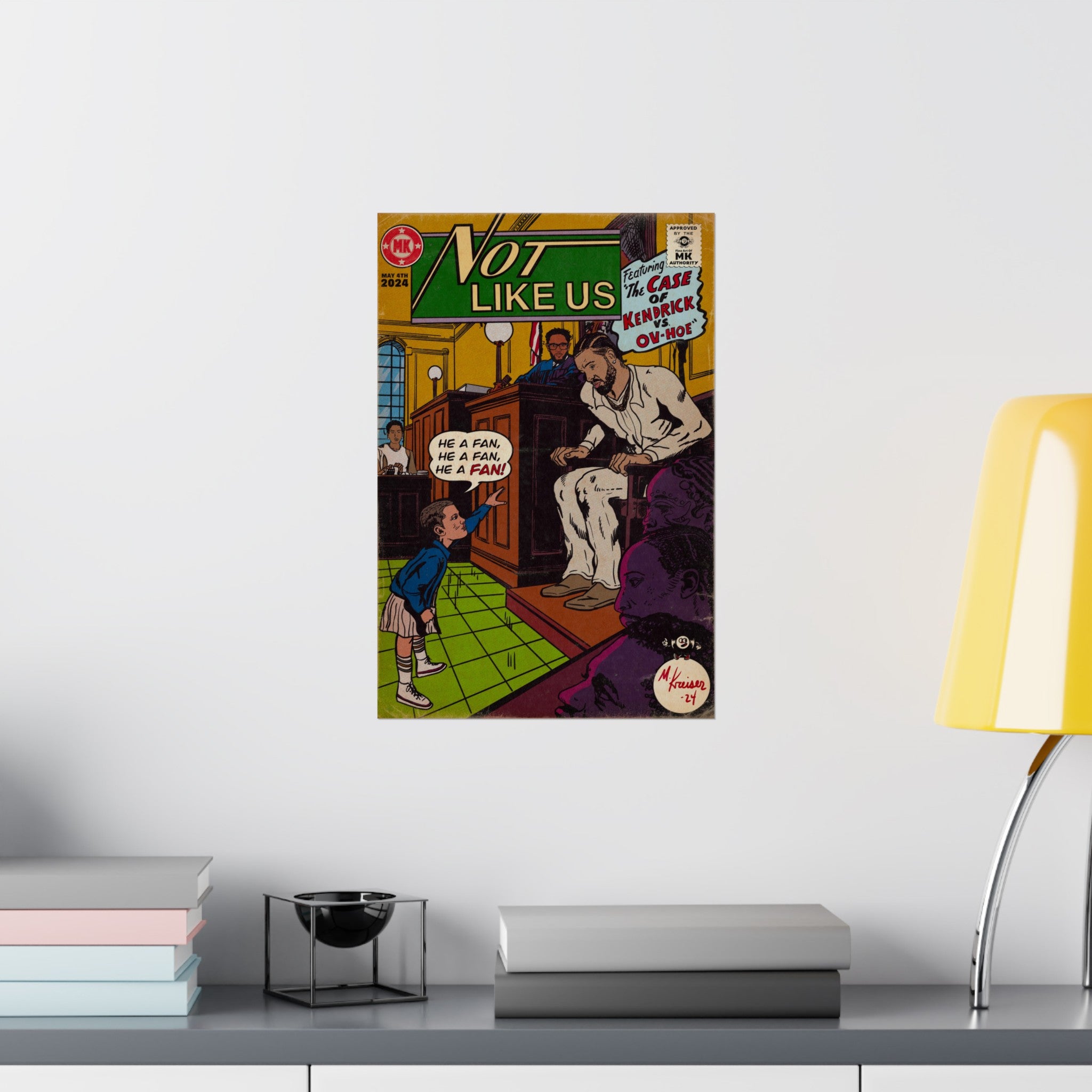 Not Like Us - Matte Vertical Posters