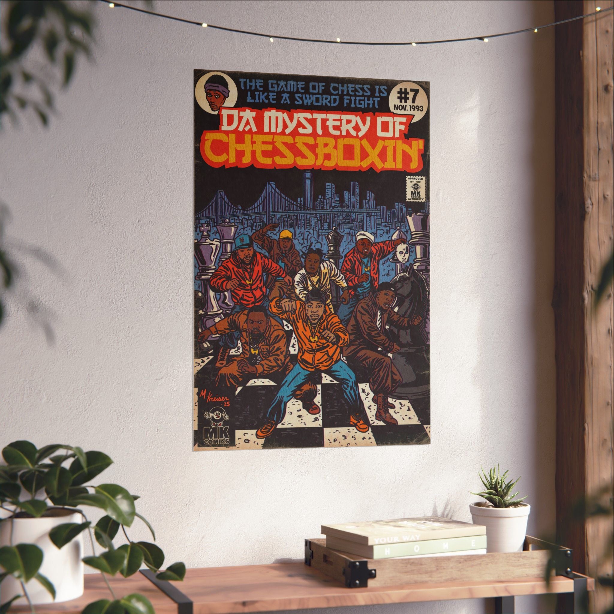 Da Mystery of Chessboxin - Matte Vertical Posters