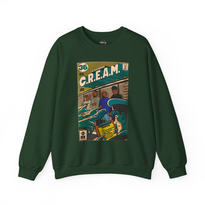C.R.E.A.M - Unisex Heavy Blend™ Crewneck Sweatshirt